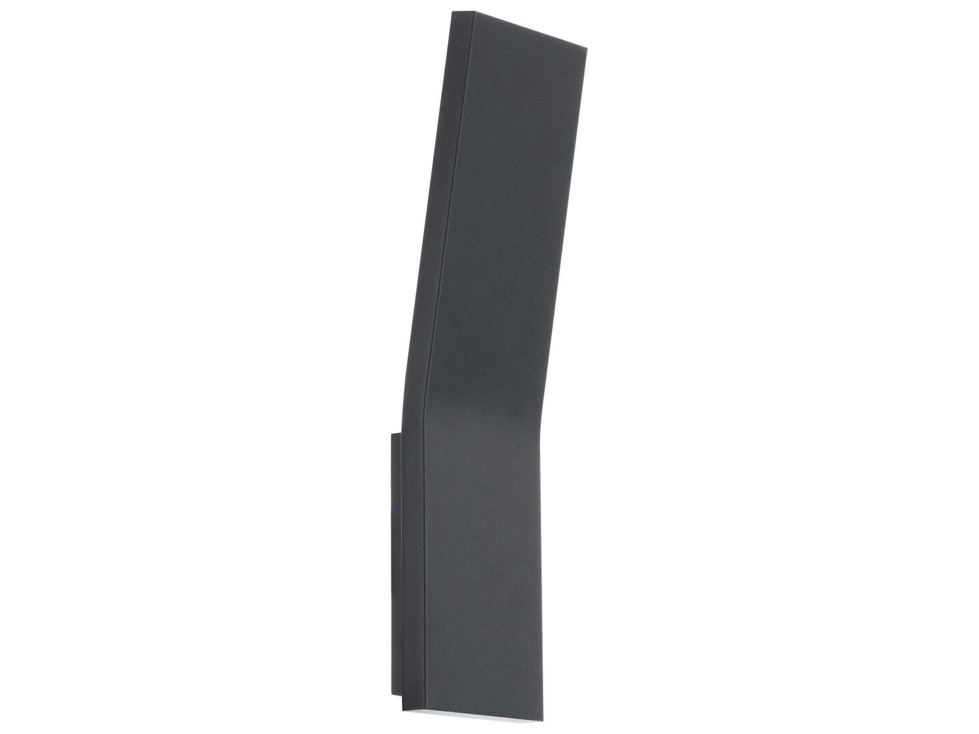 Blade LED Wall Sconce Black Minimalist