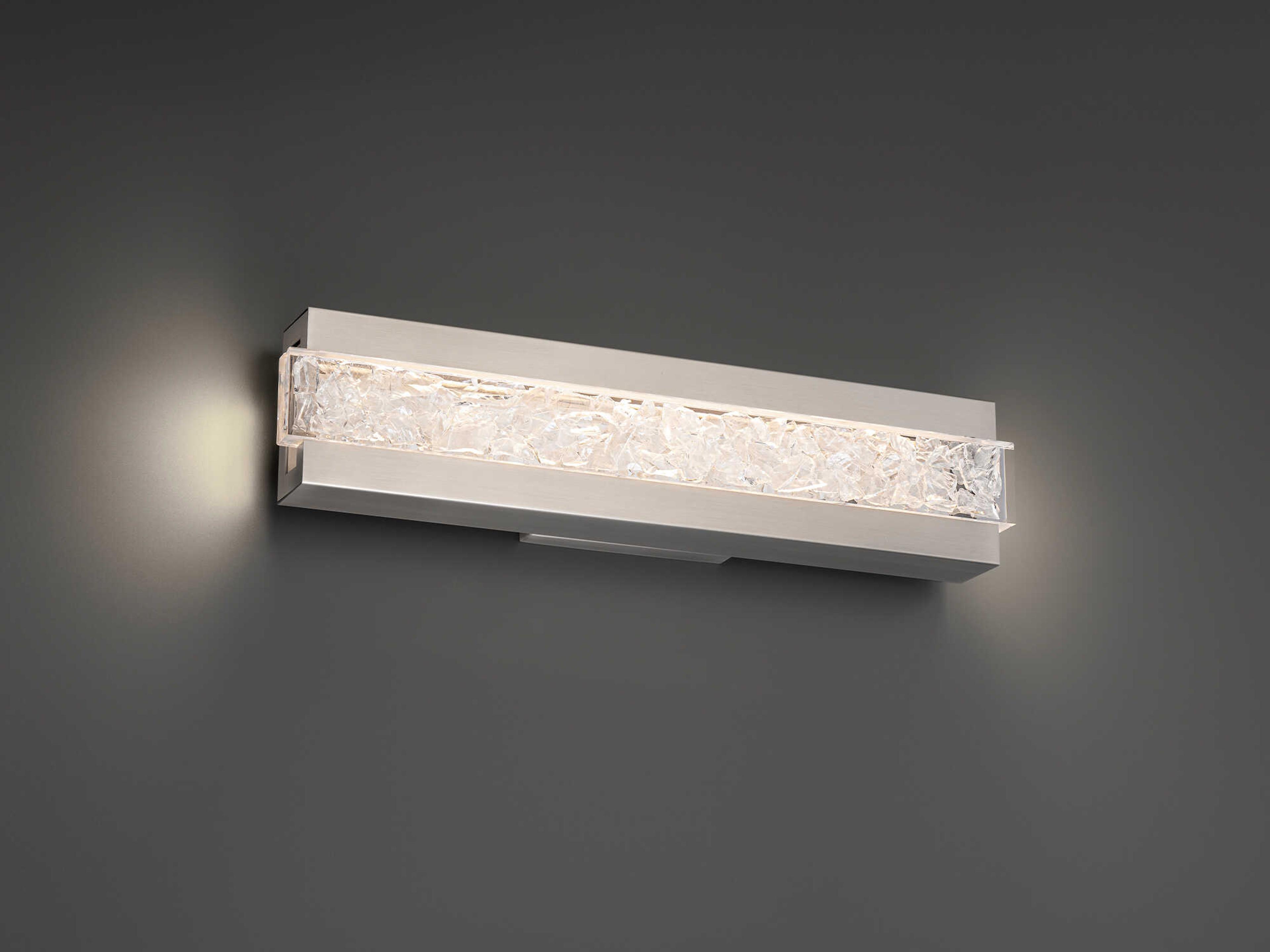 Modern Forms Posh 1-Light Brushed Nickel Vanity Light