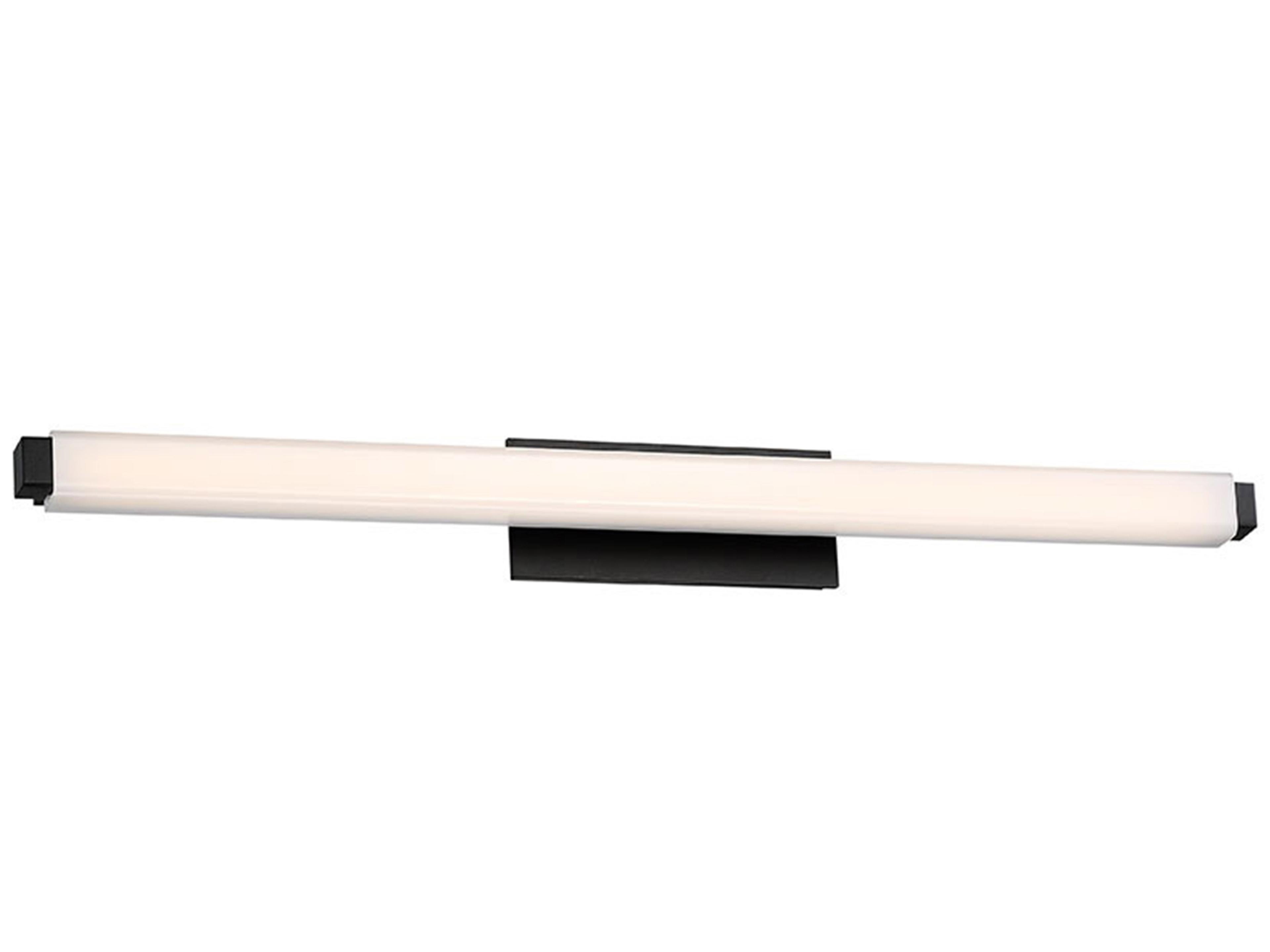 Mini Vogue 1-Light Black LED Vanity Light