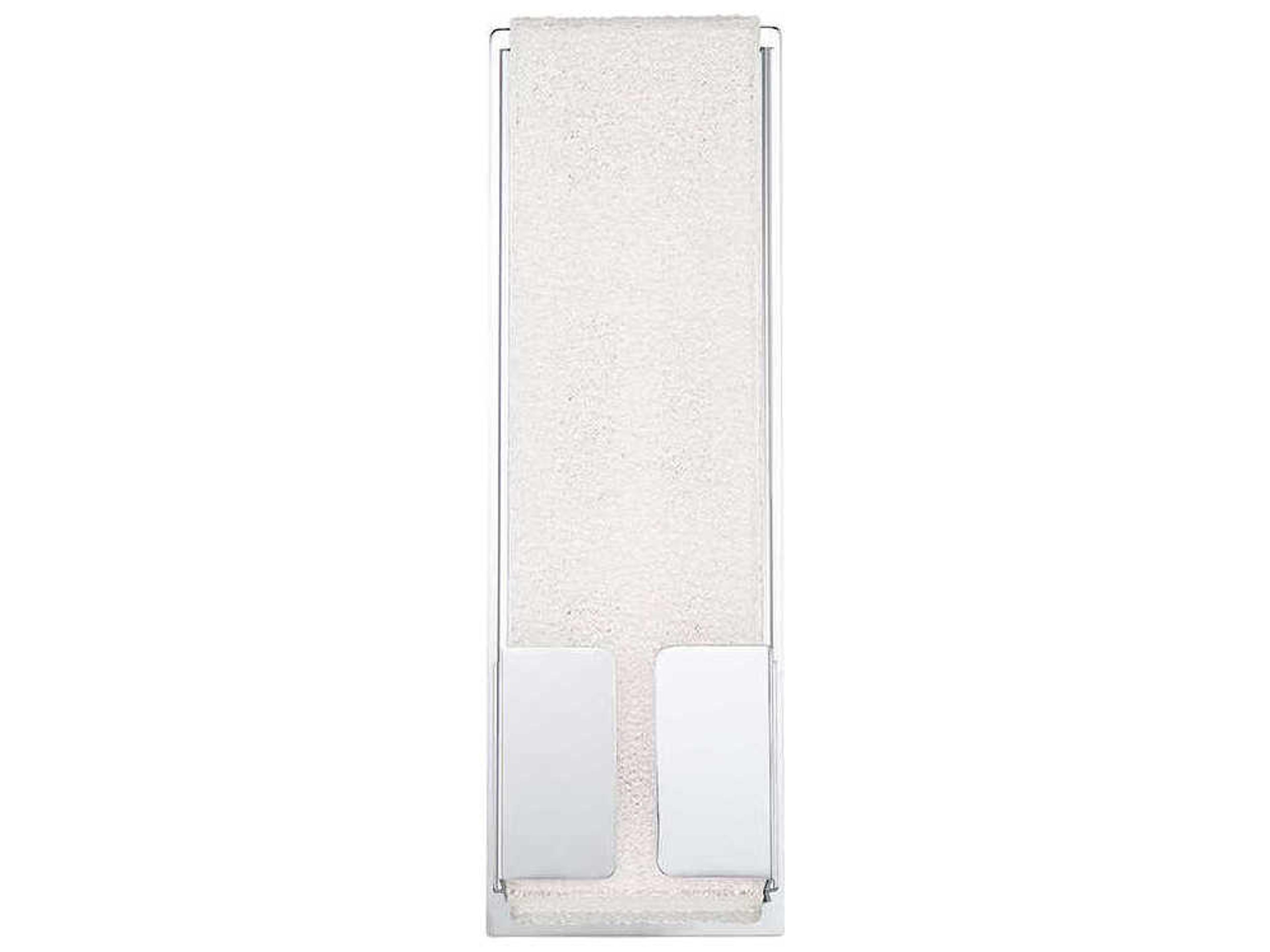 Modern Forms Vodka 1-Light Chrome Glass LED Wall Sconce