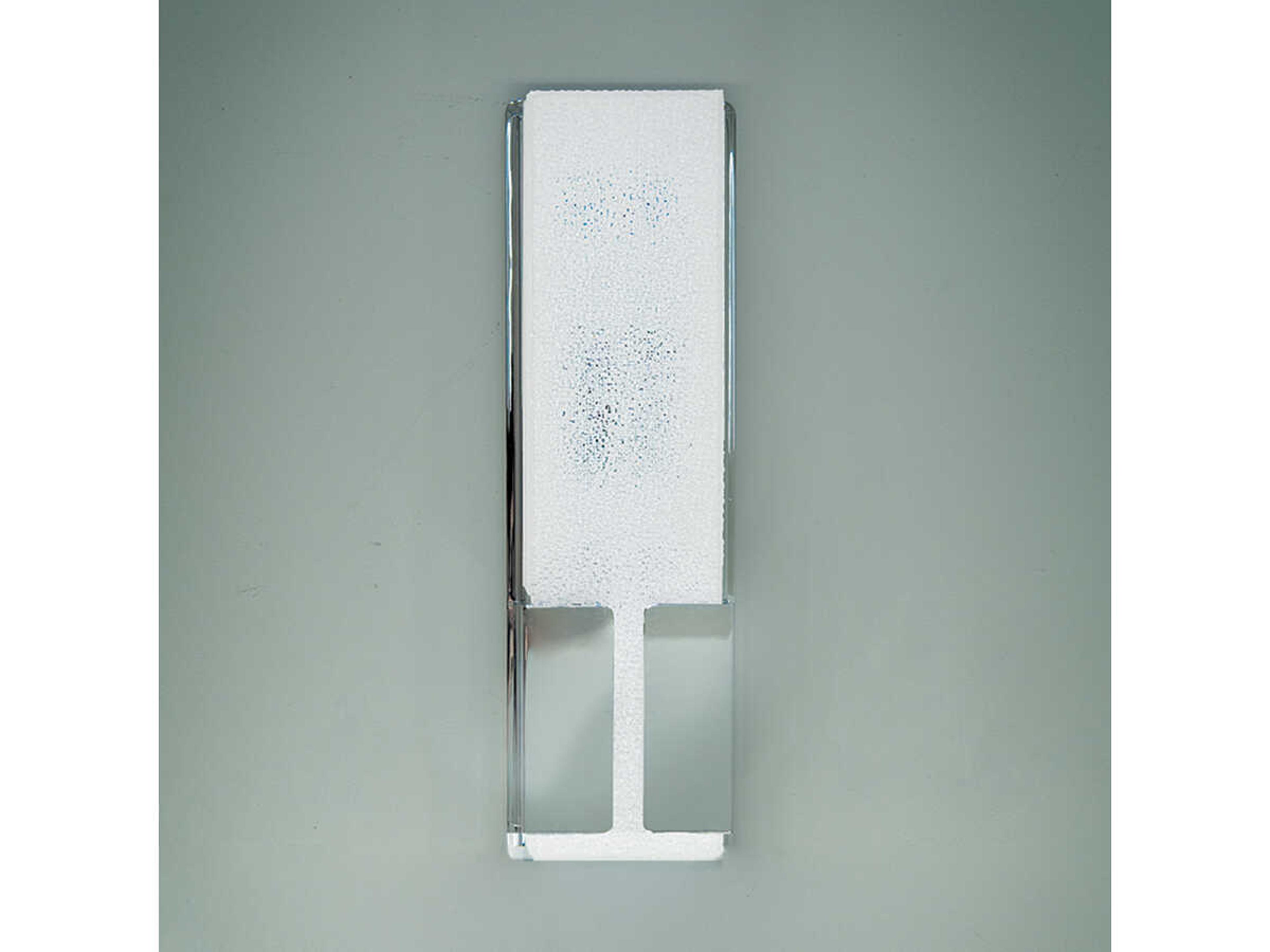 Modern Forms Vodka 1-Light Chrome Glass LED Wall Sconce