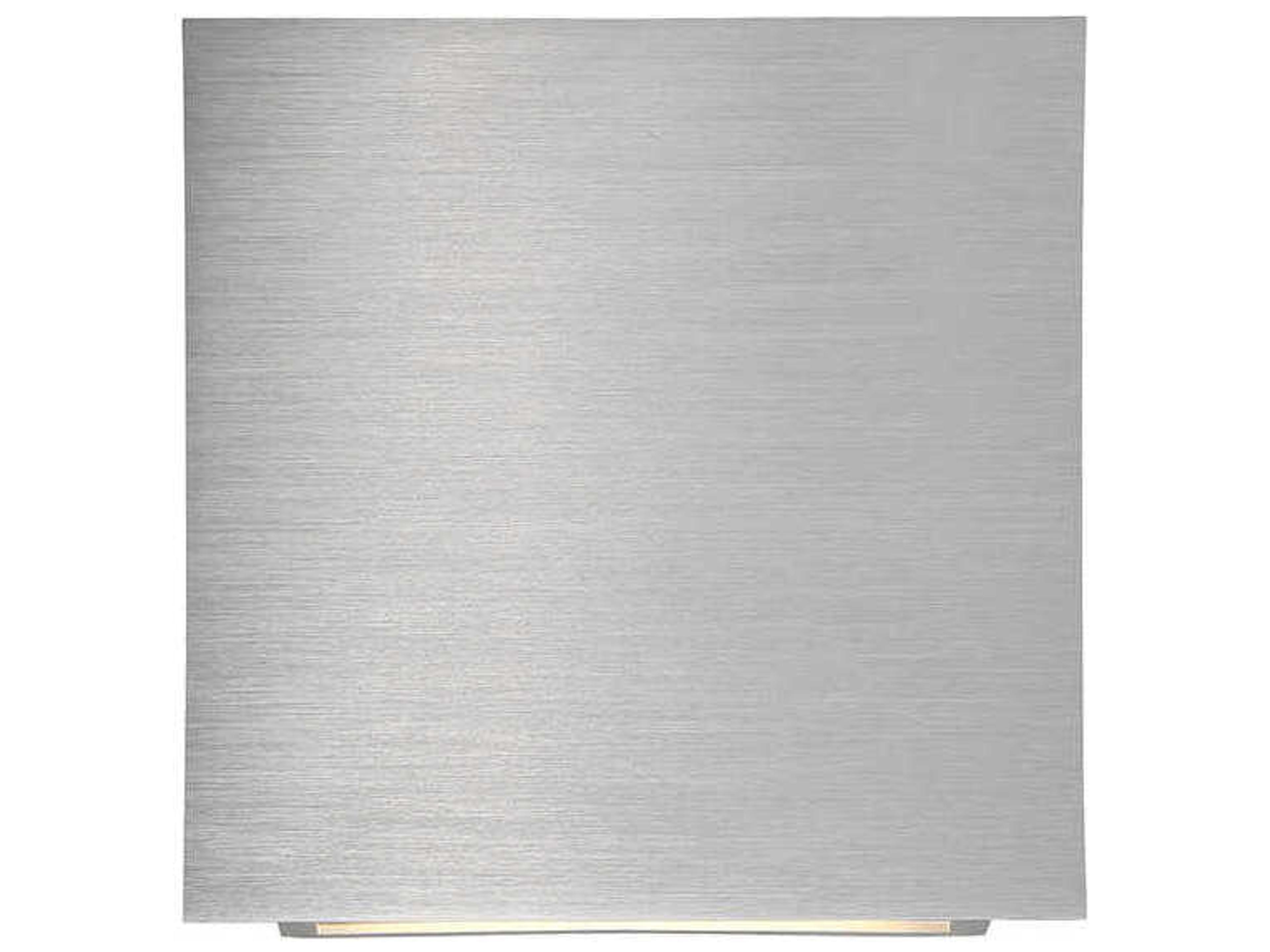Modern Forms Slide 2-Light Brushed Aluminum Silver Glass LED Wall Sconce
