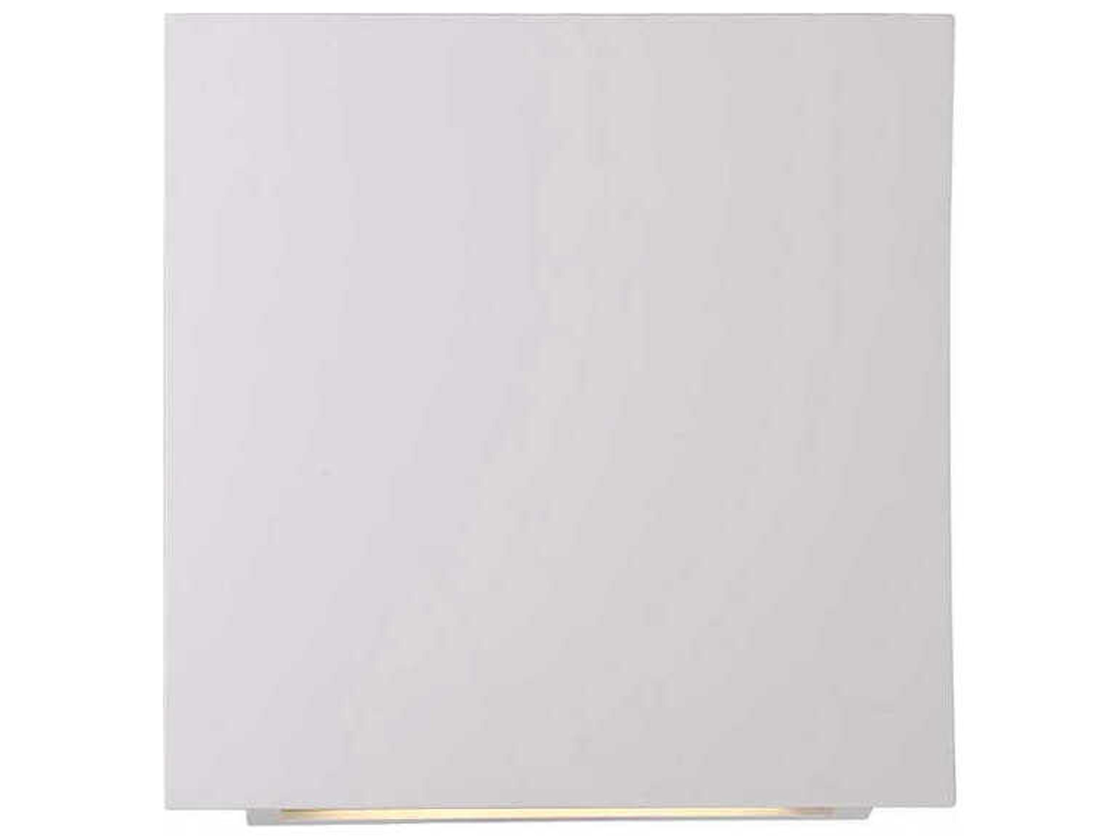 Modern Forms Slide 2-Light White Glass LED Wall Sconce