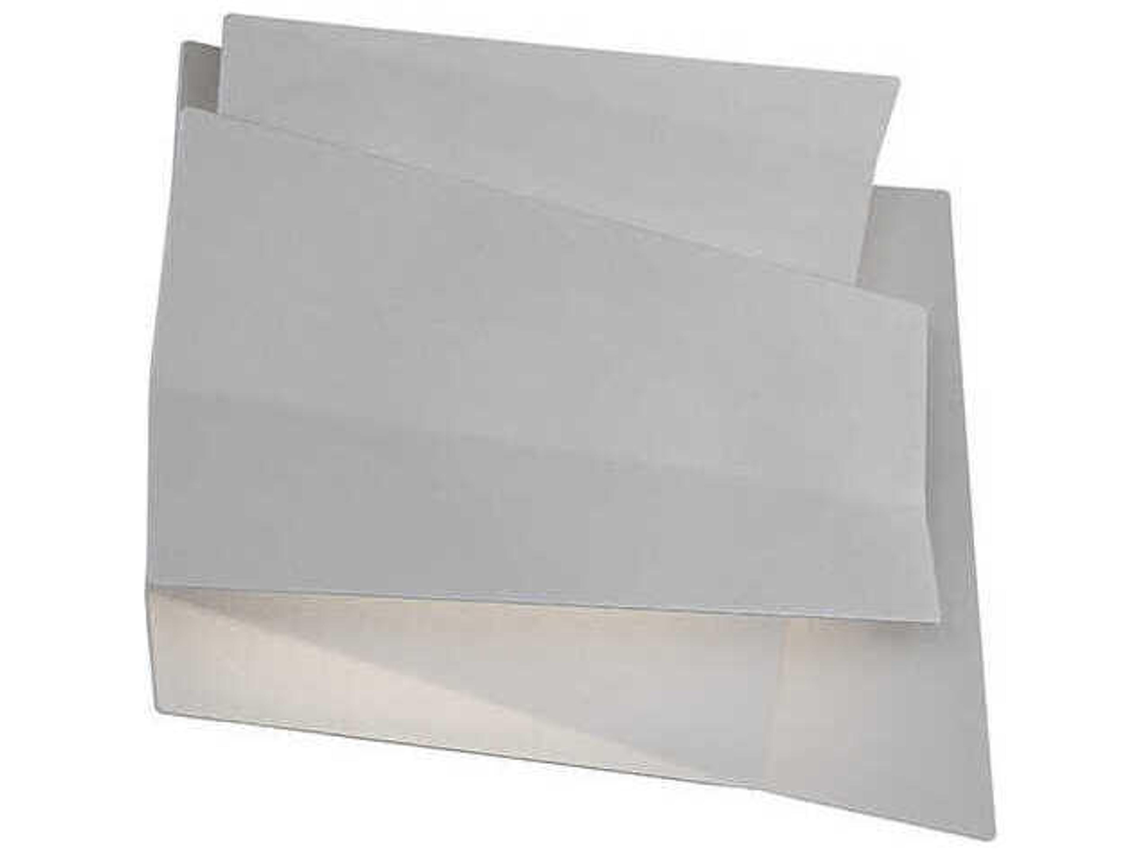 Modern Forms Slide 2-Light White Glass LED Wall Sconce