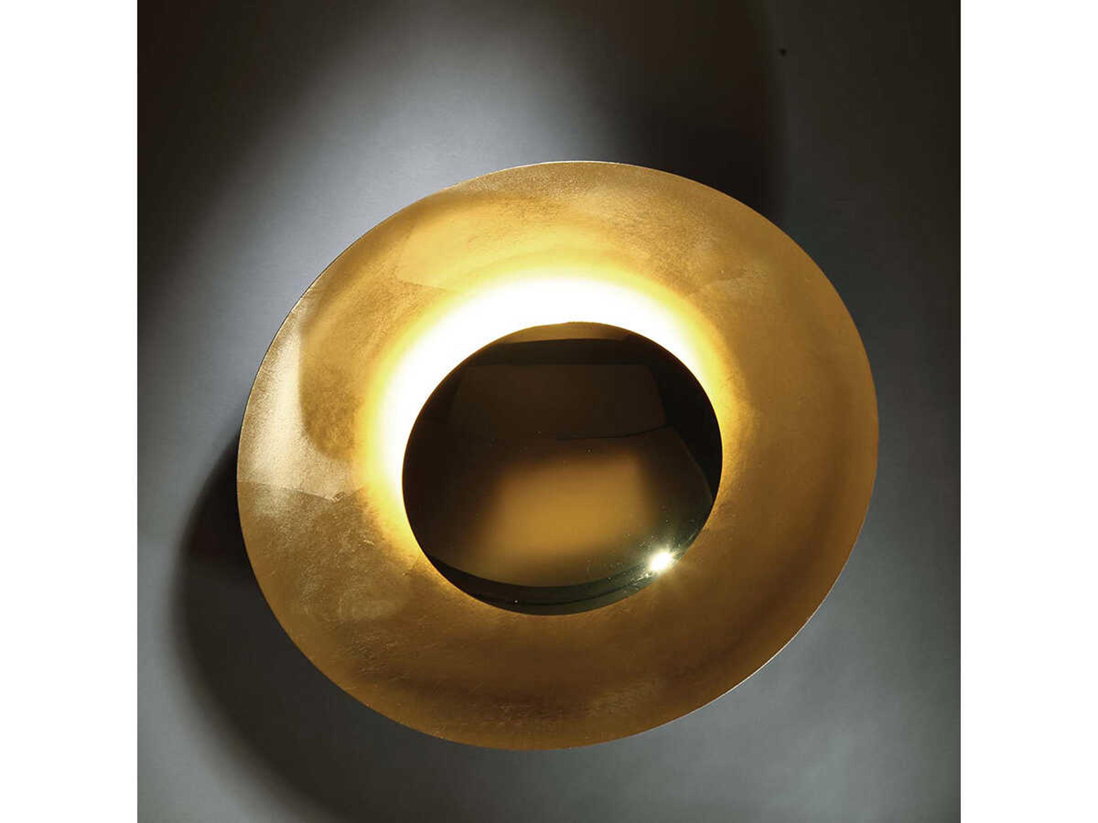 Modern Forms Blaze 1-Light Gold Leaf Glass LED Wall Sconce