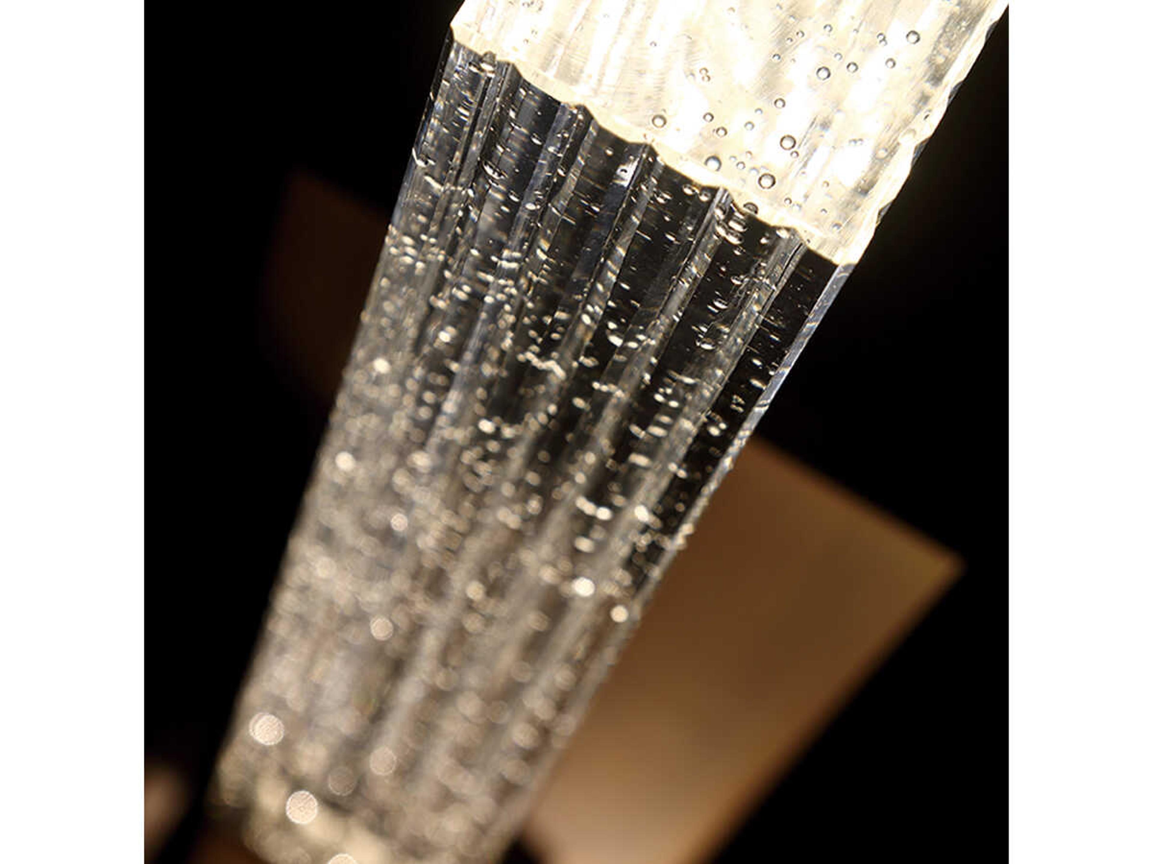 Modern Forms Cinema 2-Light Aged Brass Crystal LED Wall Sconce