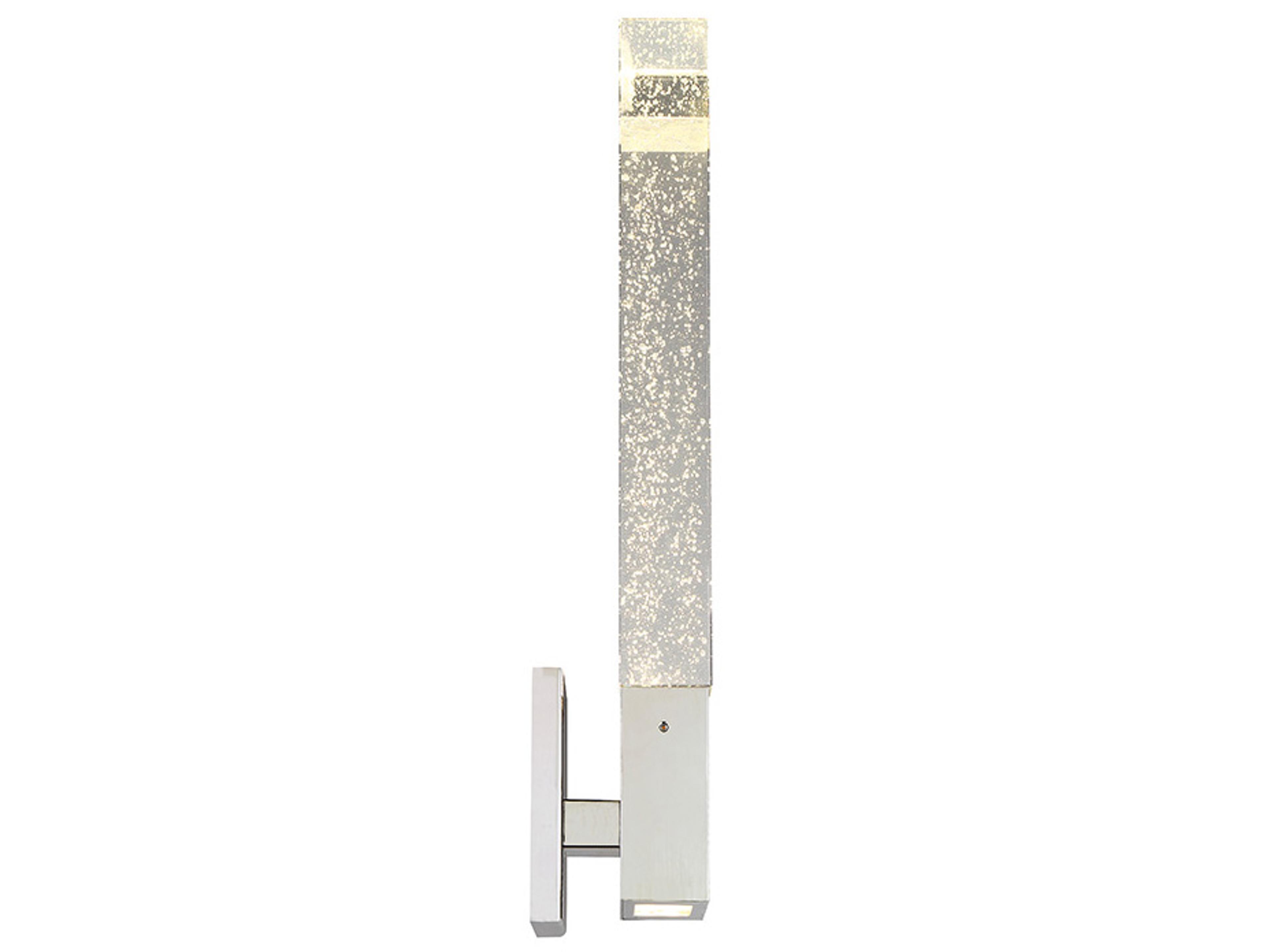 Modern Forms Chill 2-Light Polished Nickel Crystal LED Wall Sconce
