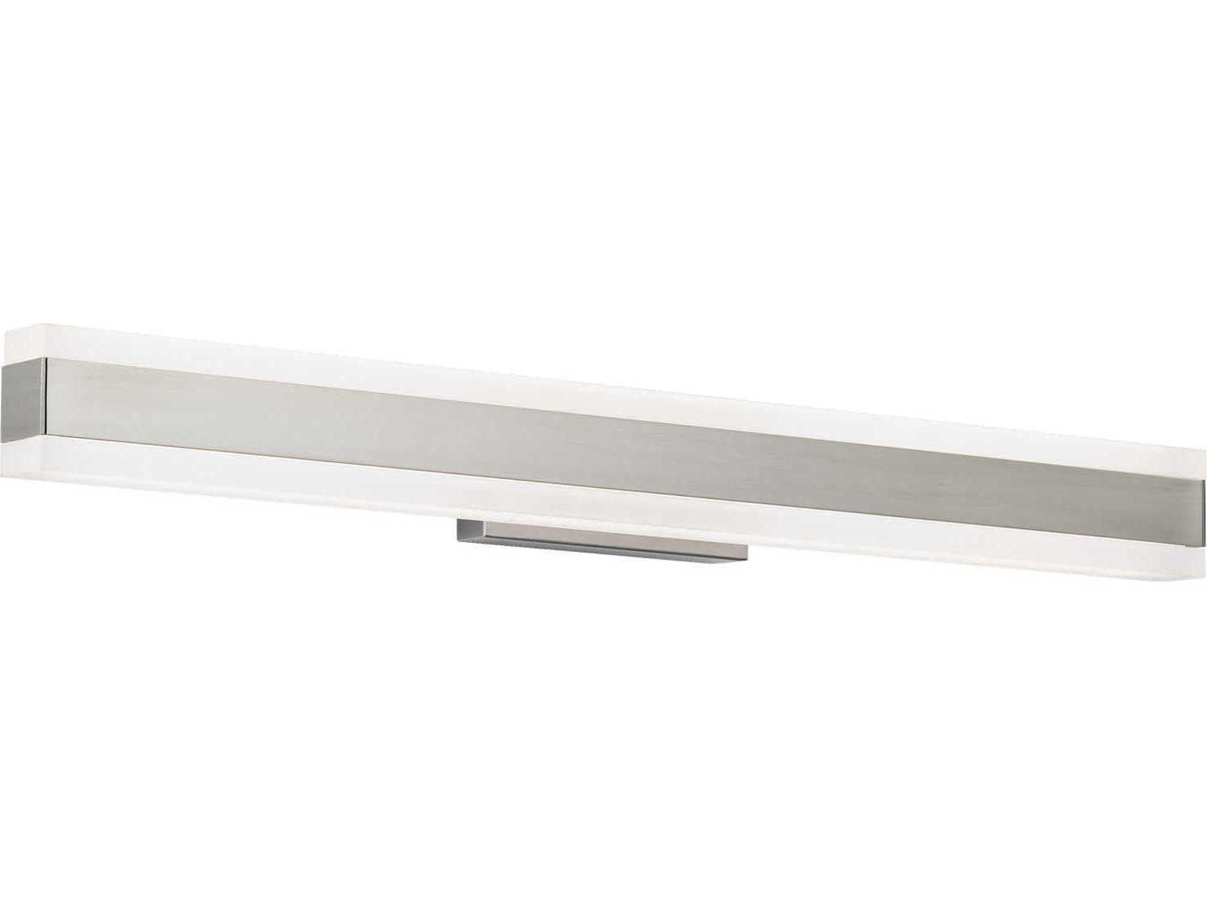 Cinch 1-Light Brushed Nickel LED Vanity Light