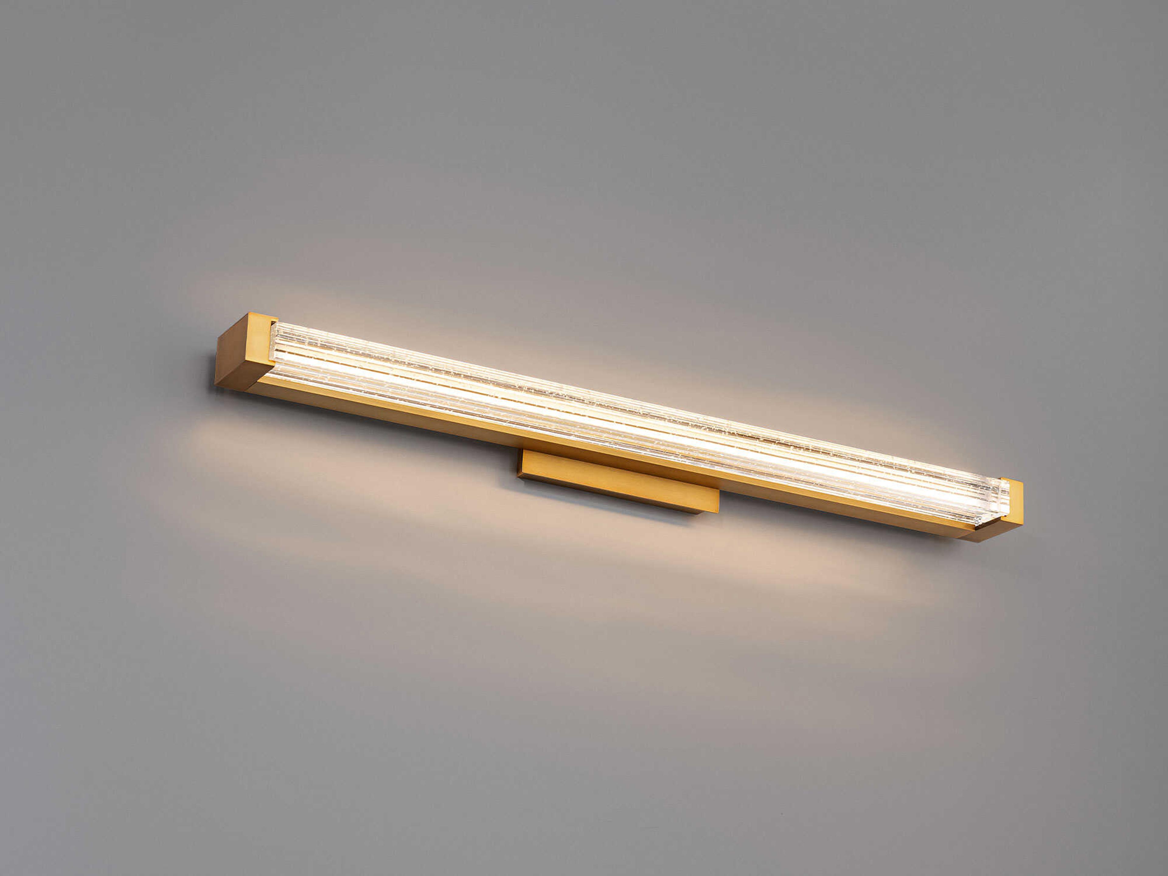 Modern Forms Skein 1-Light Aged Brass Vanity Light