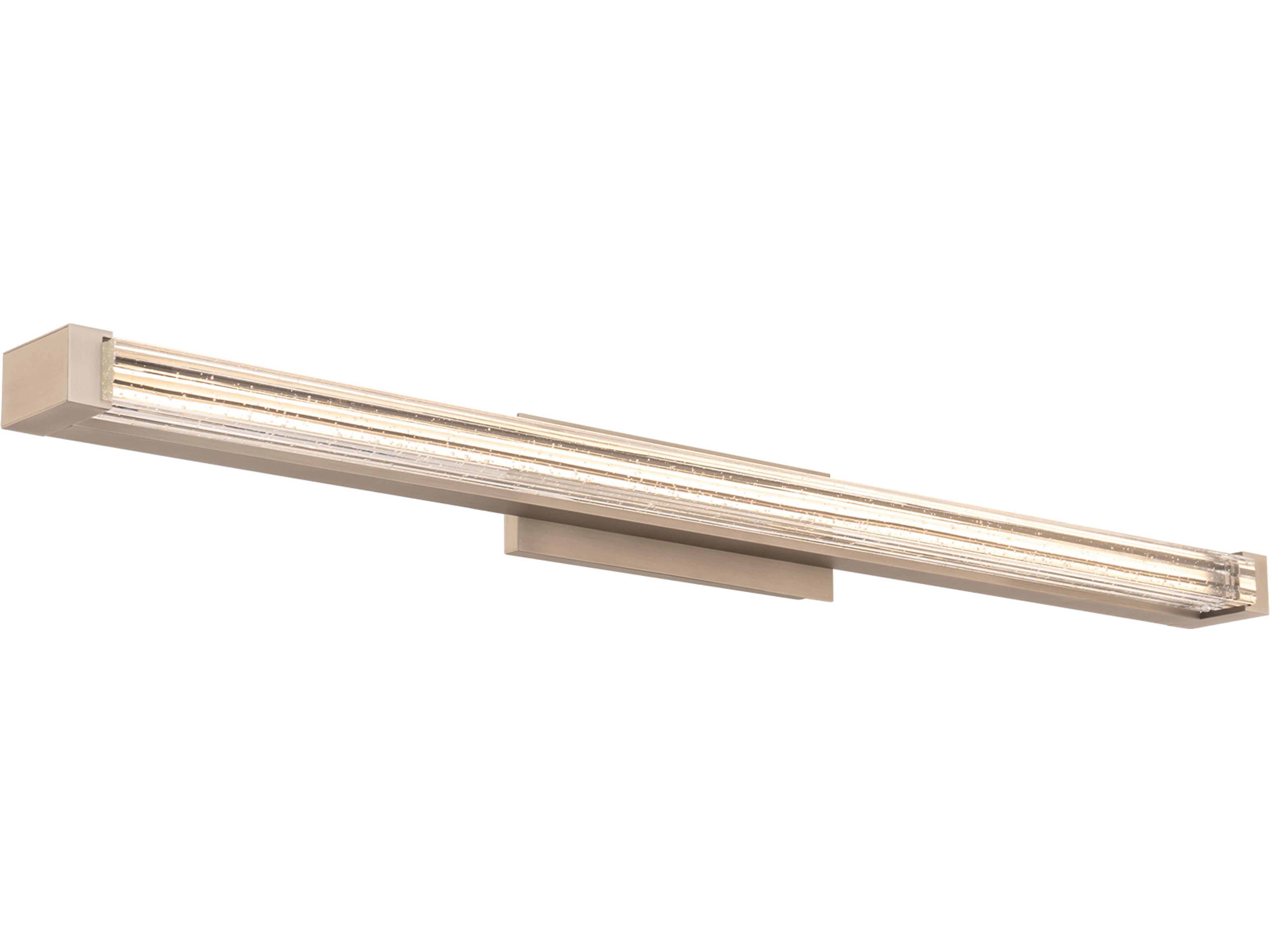 Modern Forms Skein 1-Light Brushed Nickel Vanity Light