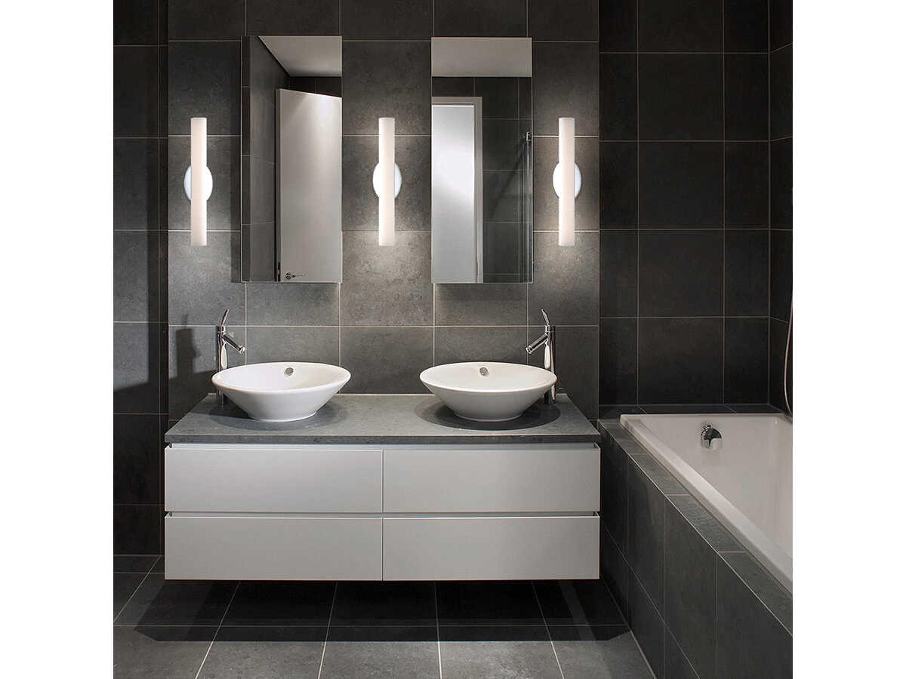 Modern Forms Loft 1-Light Chrome Glass LED Vanity Light