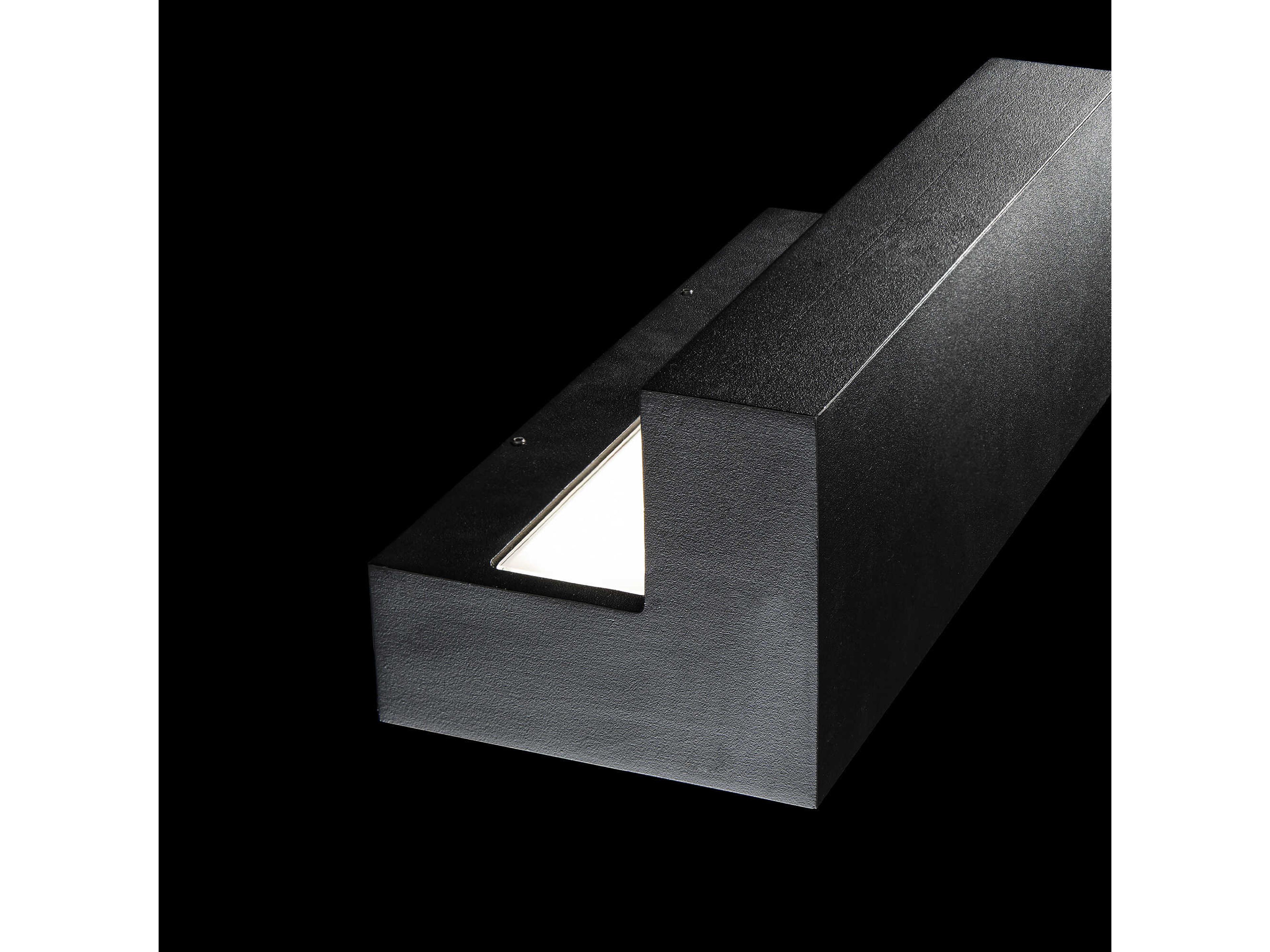 Modern Forms Bantam 1-Light Black LED Wall Sconce