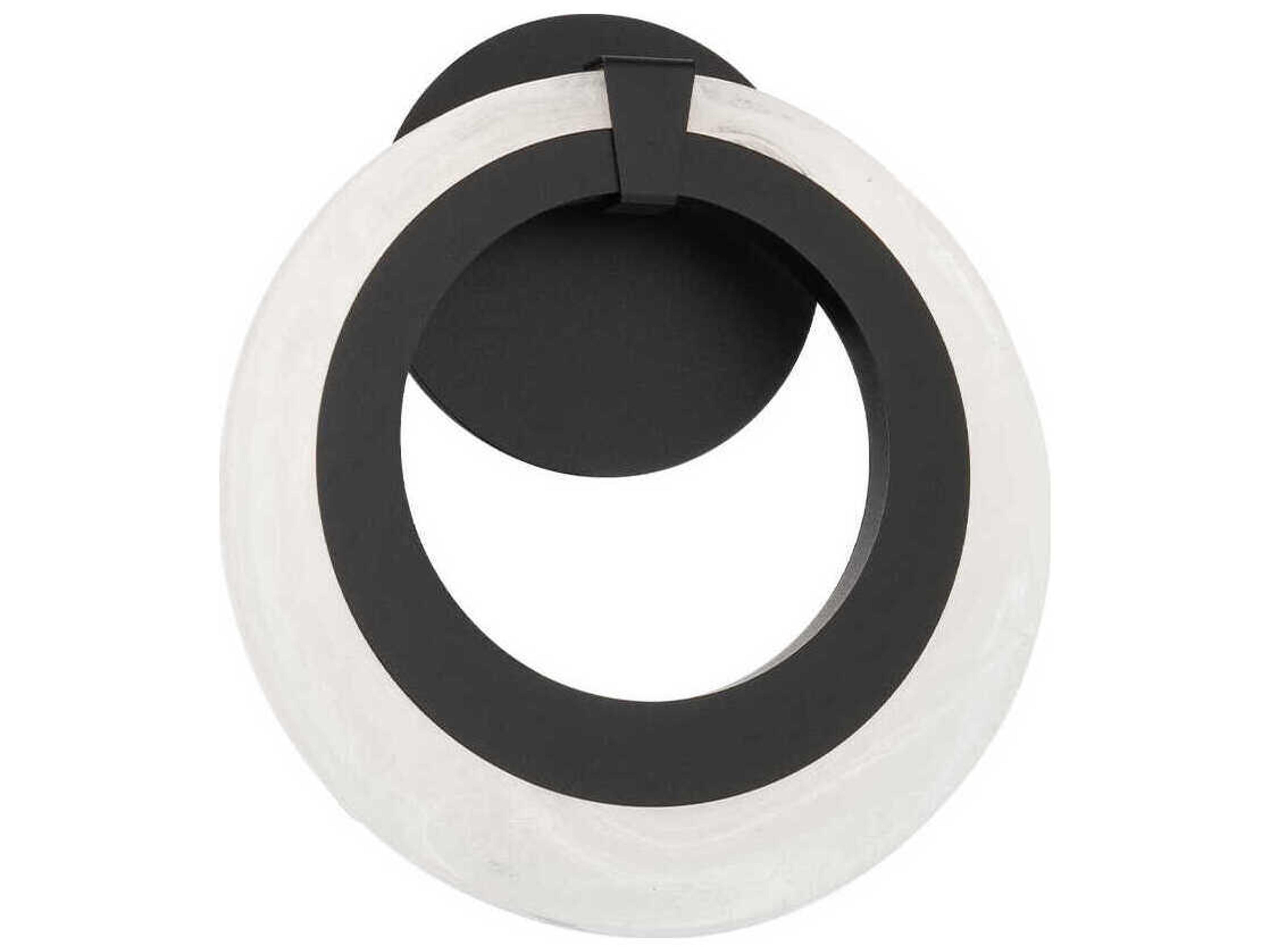 Serenity 1-Light Black Wall Sconce