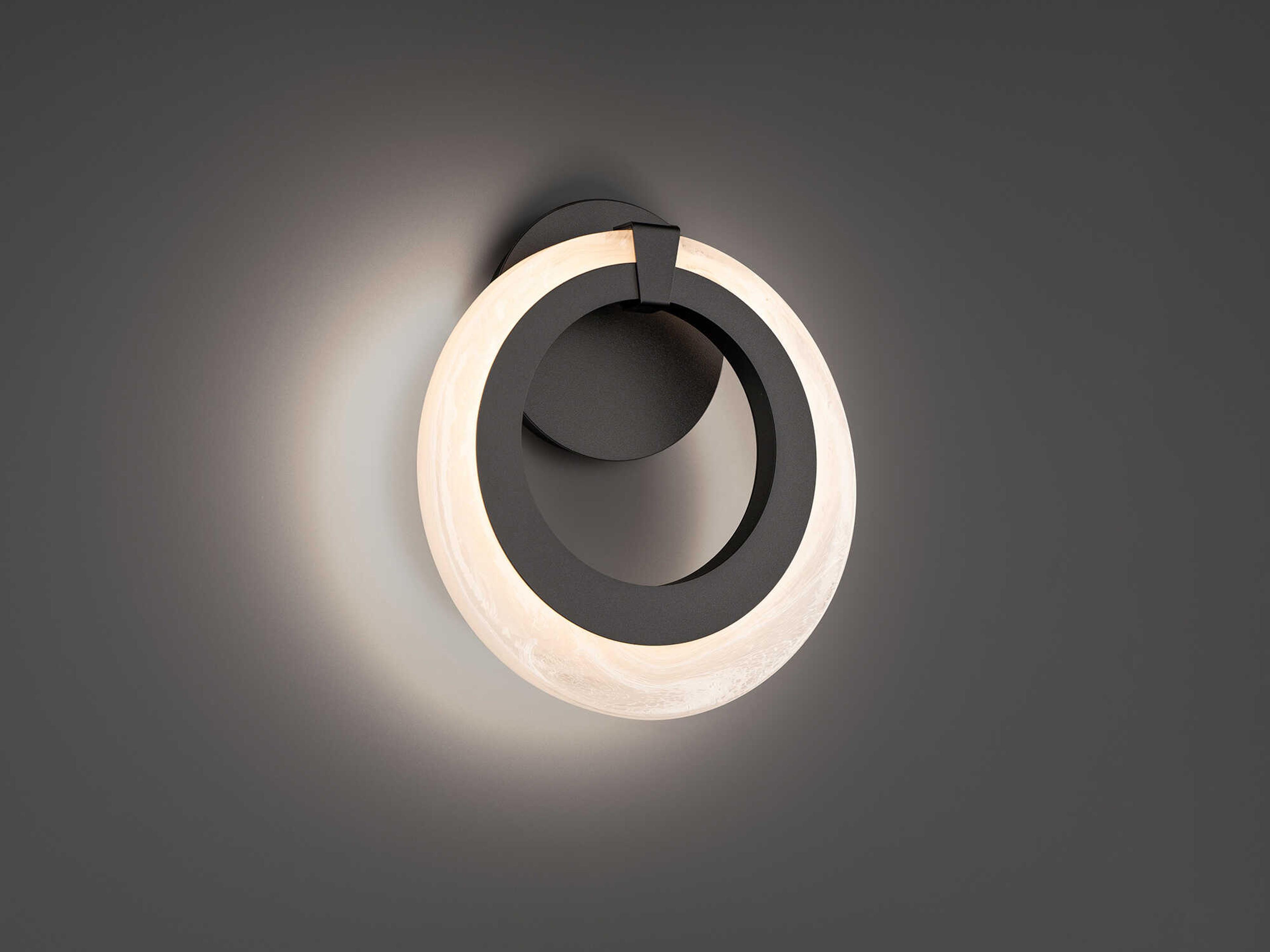 Modern Forms Serenity 1-Light Black Wall Sconce