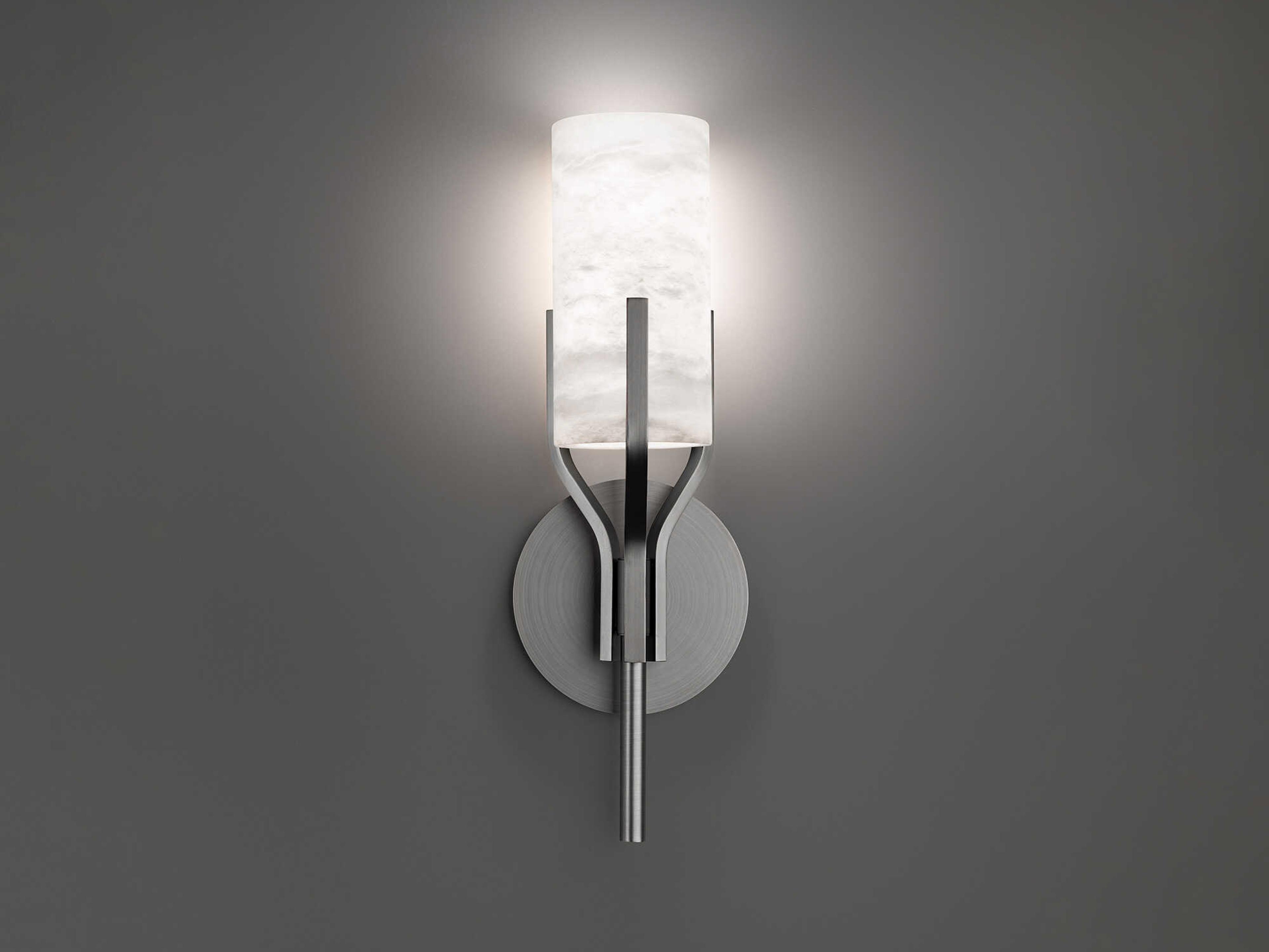 Modern Forms Firenze 1-Light Antique Nickel Wall Sconce