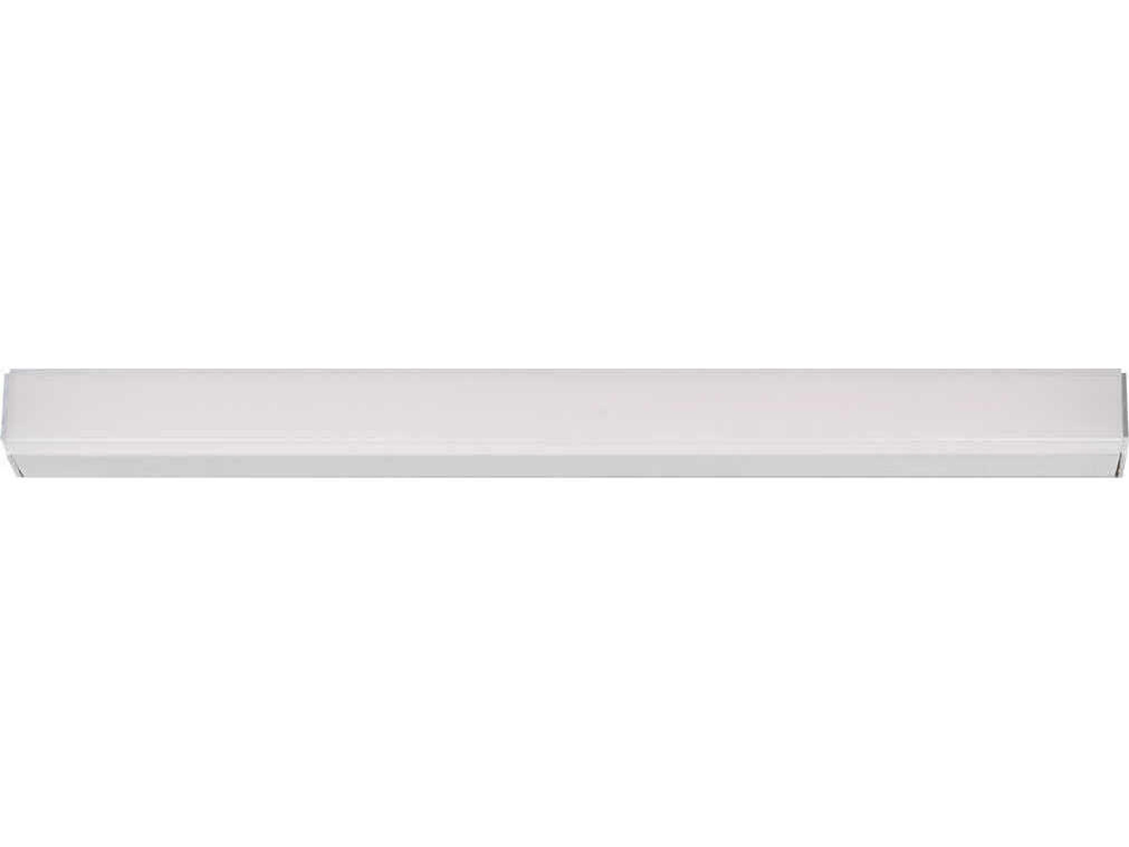 Modern Forms Lightstick 1-Light Brushed Aluminum Silver LED Vanity Light