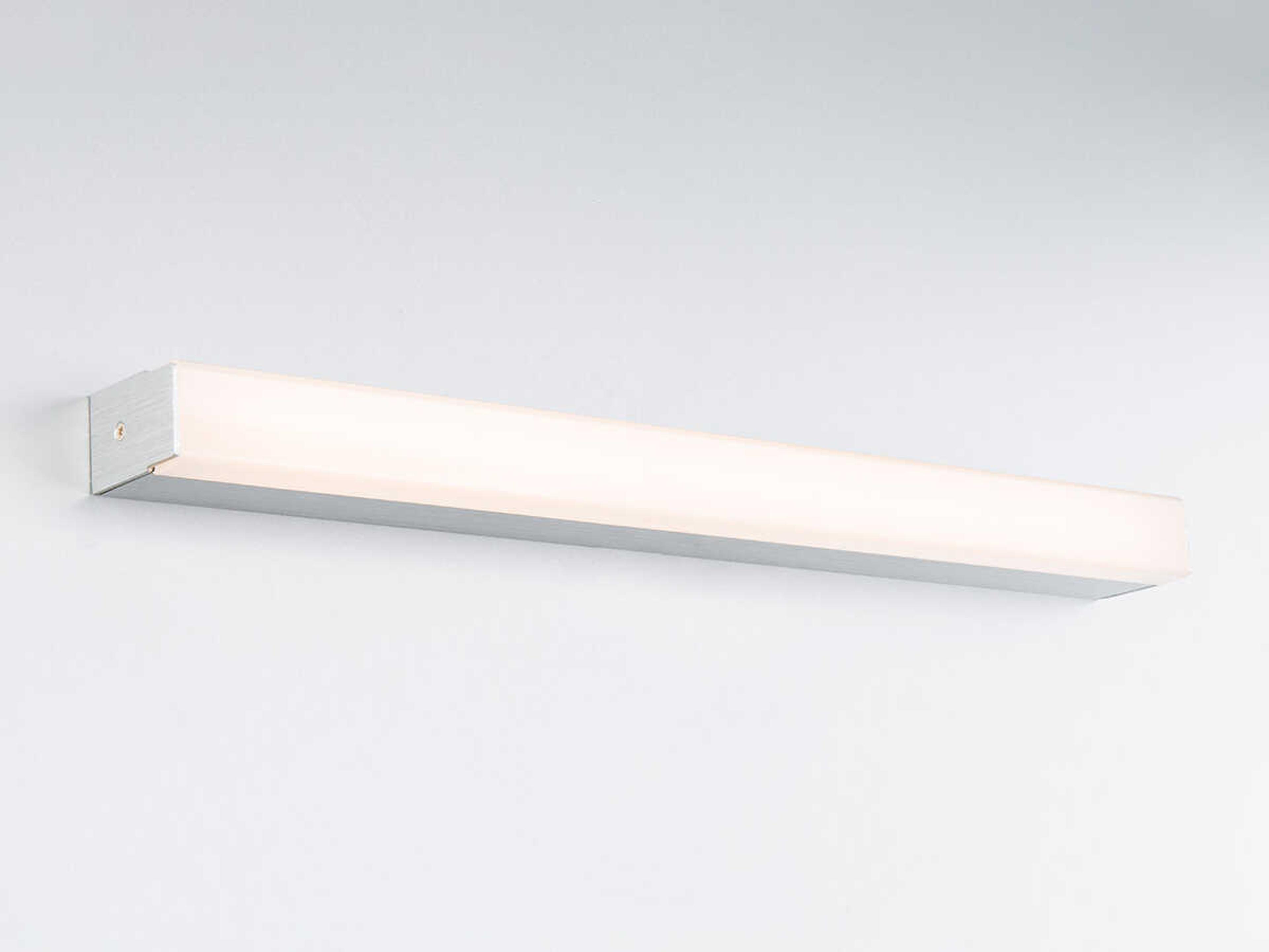 Modern Forms Lightstick 1-Light Brushed Aluminum Silver LED Vanity Light