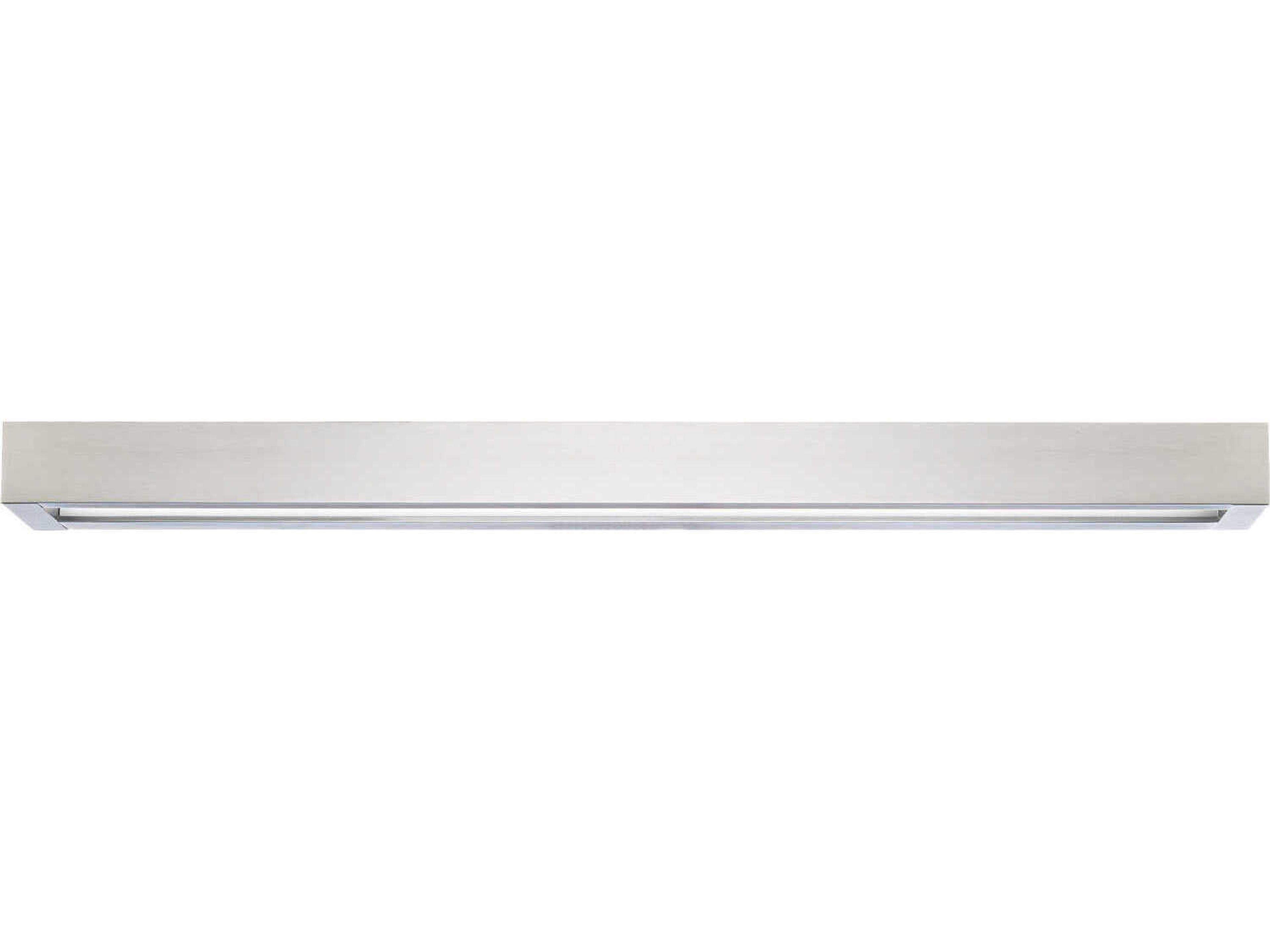 Modern Forms Open Bar 1-Light Brushed Nickel LED Vanity Light