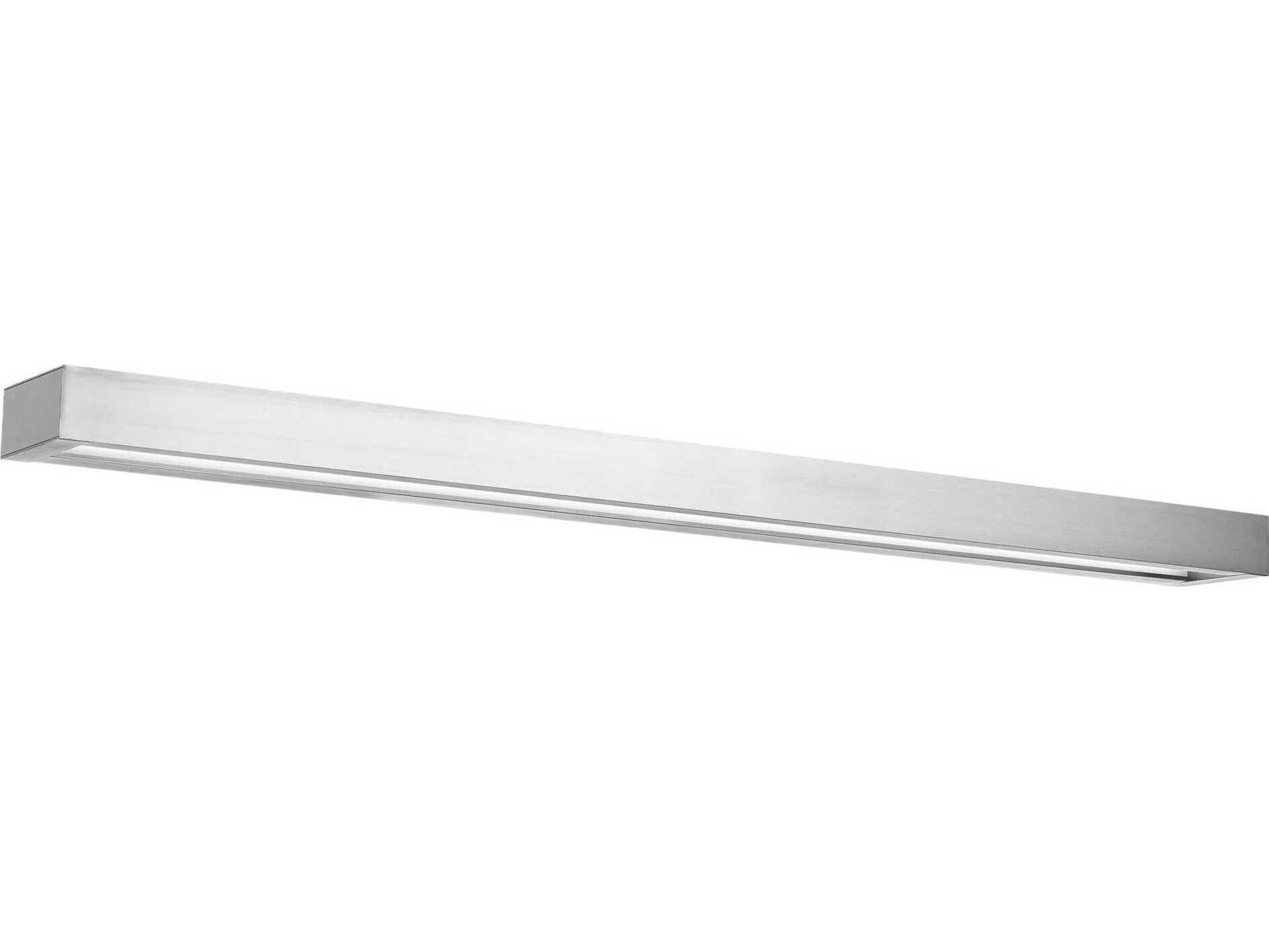 Open Bar 1-Light Brushed Nickel LED Vanity Light