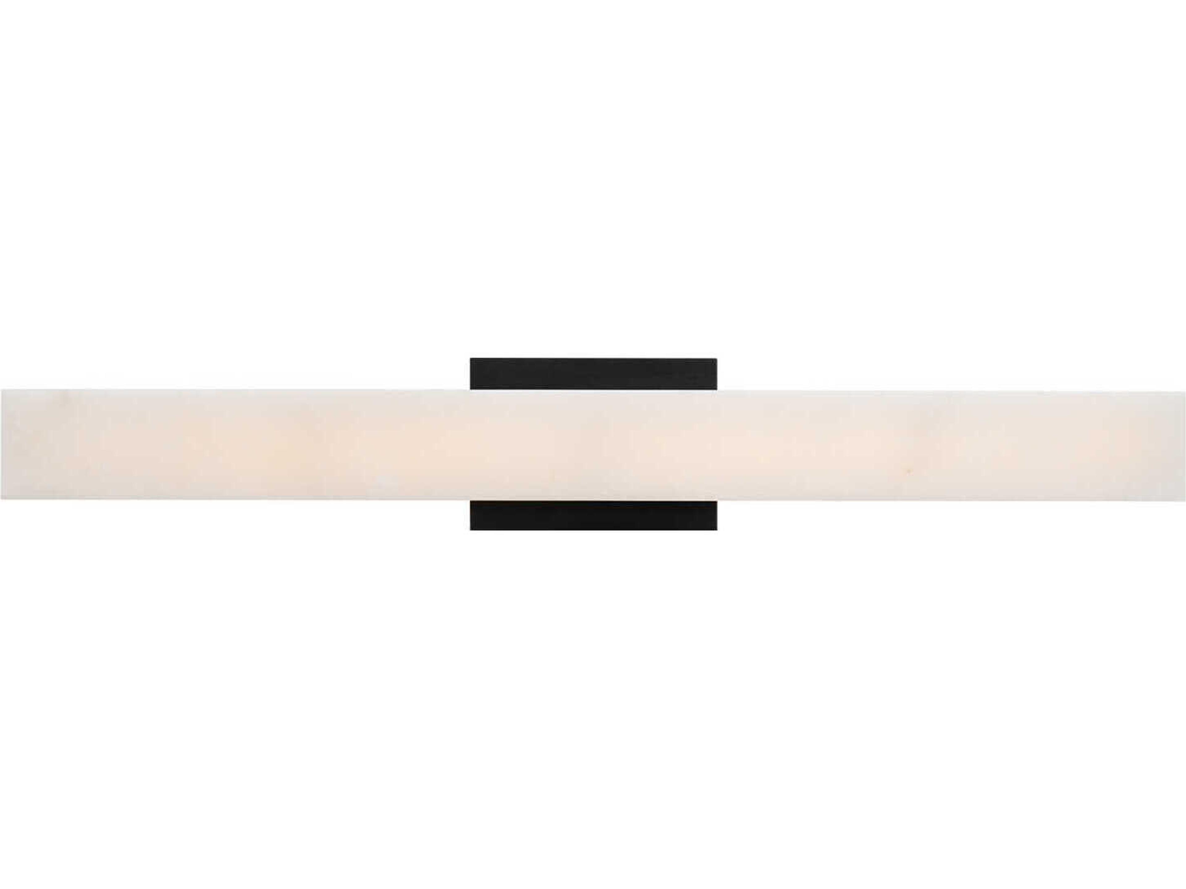 Modern Forms Lanza 1-Light Black Vanity Light