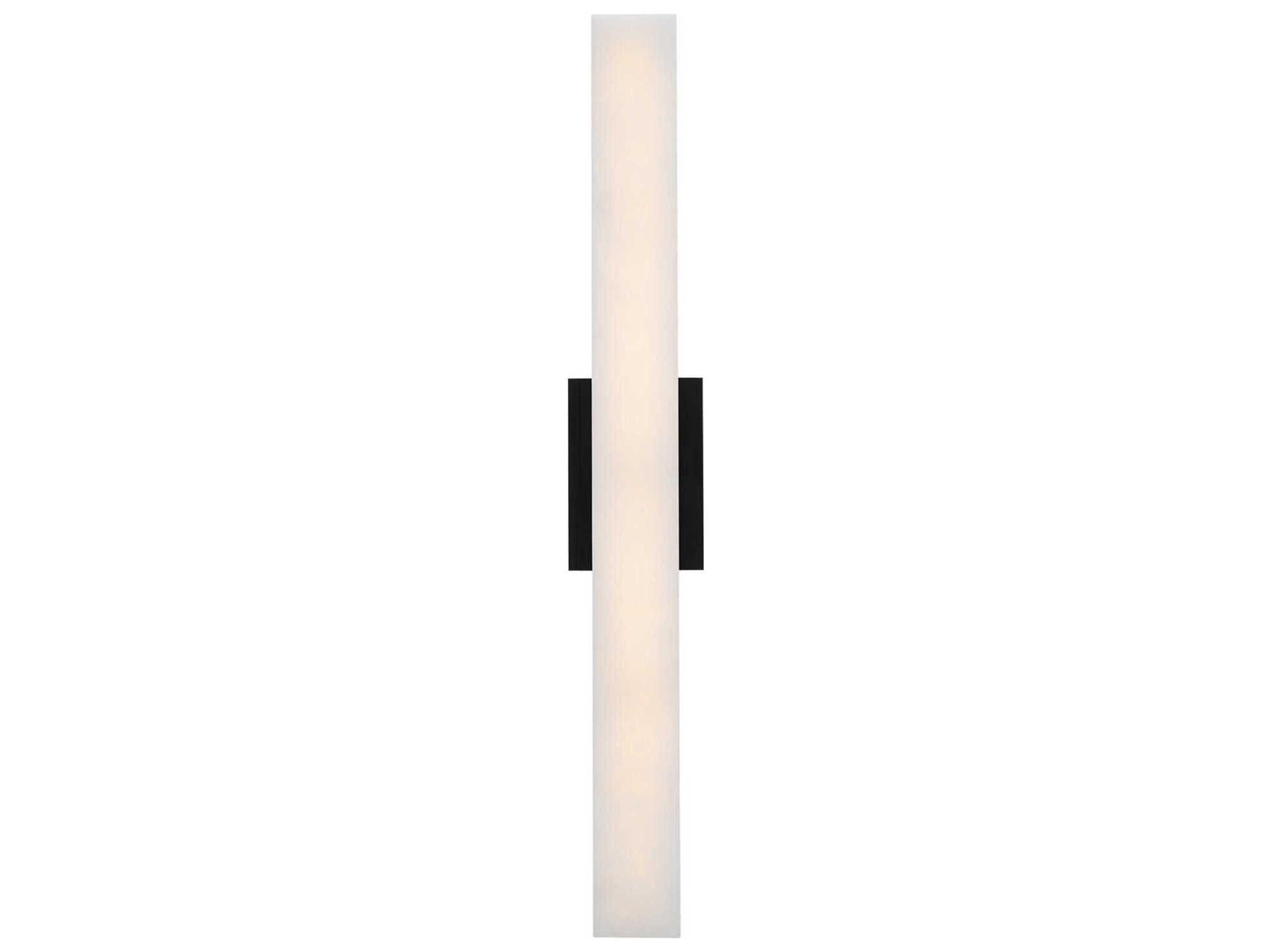 Modern Forms Lanza 1-Light Black Vanity Light