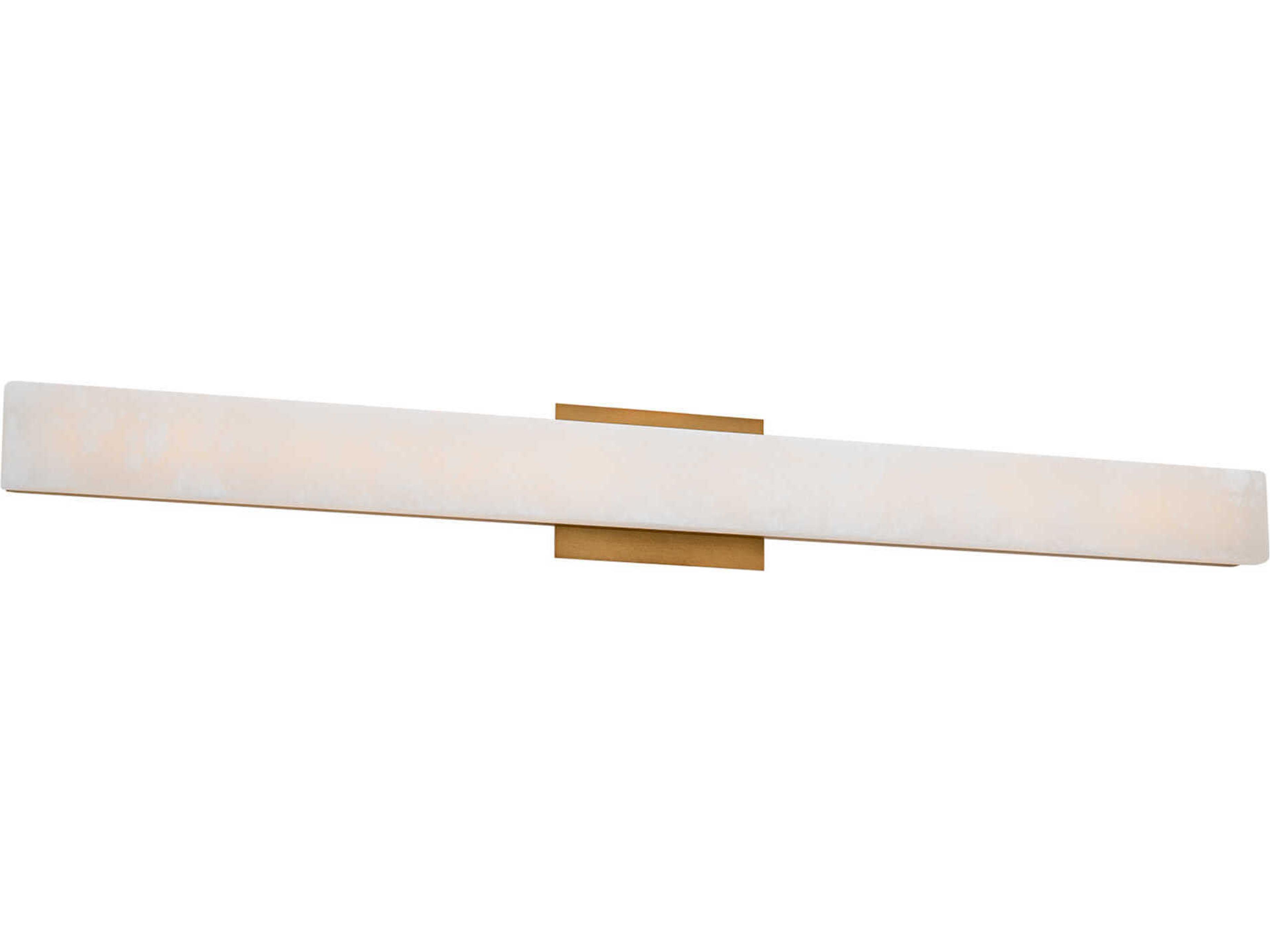 Lanza 1-Light Aged Brass Vanity Light