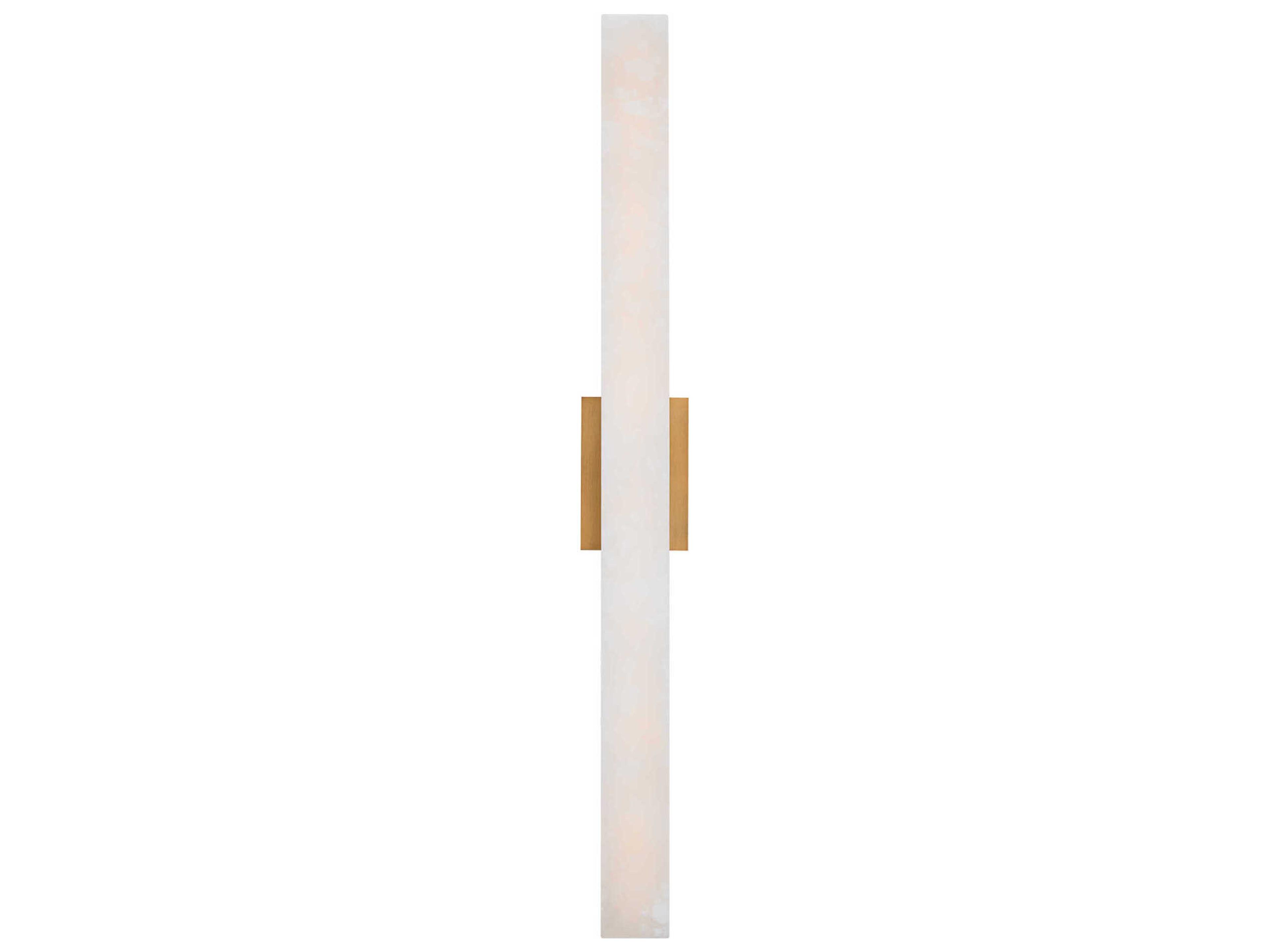 Modern Forms Lanza 1-Light Aged Brass Vanity Light