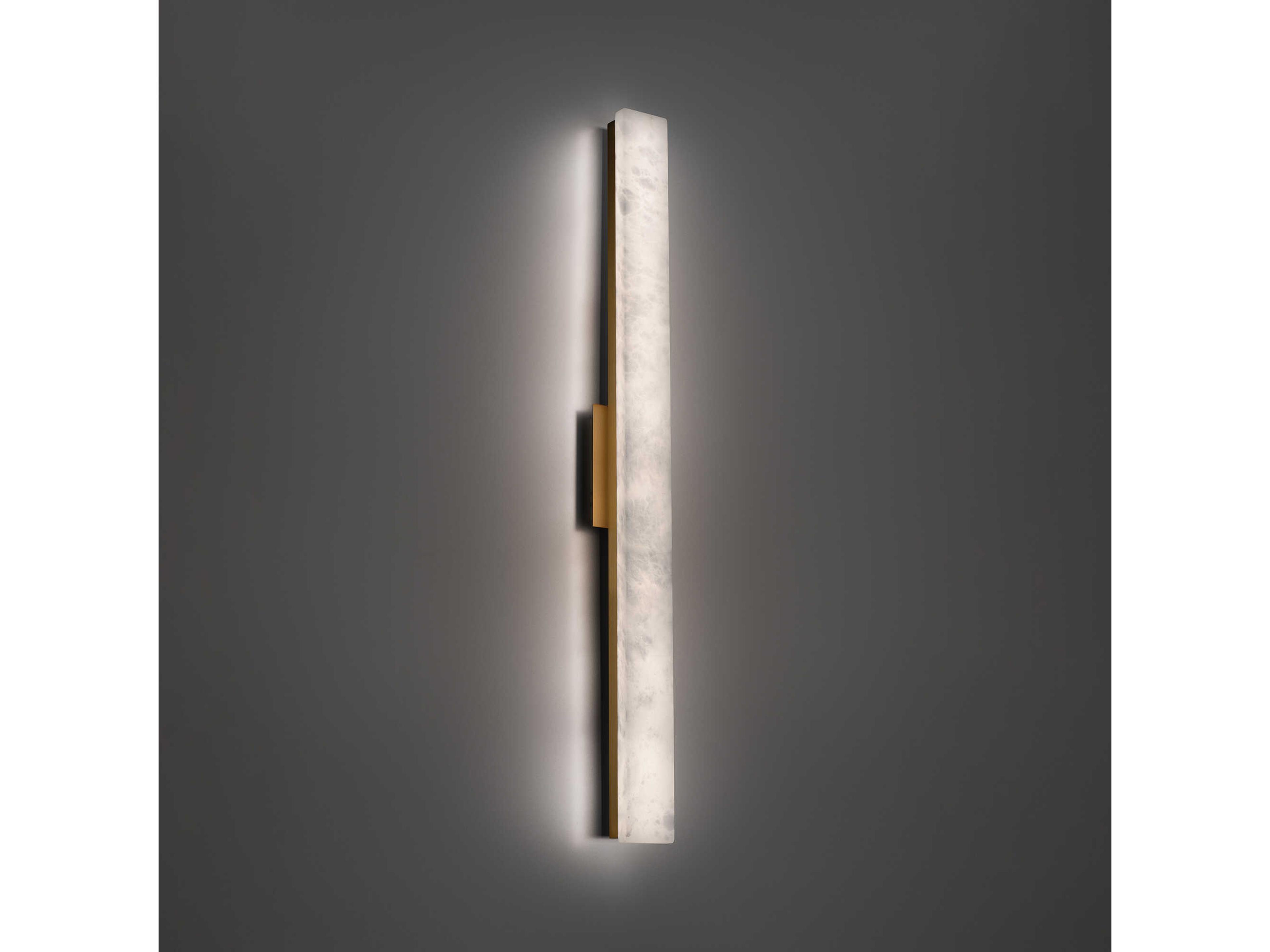 Modern Forms Lanza 1-Light Aged Brass Vanity Light
