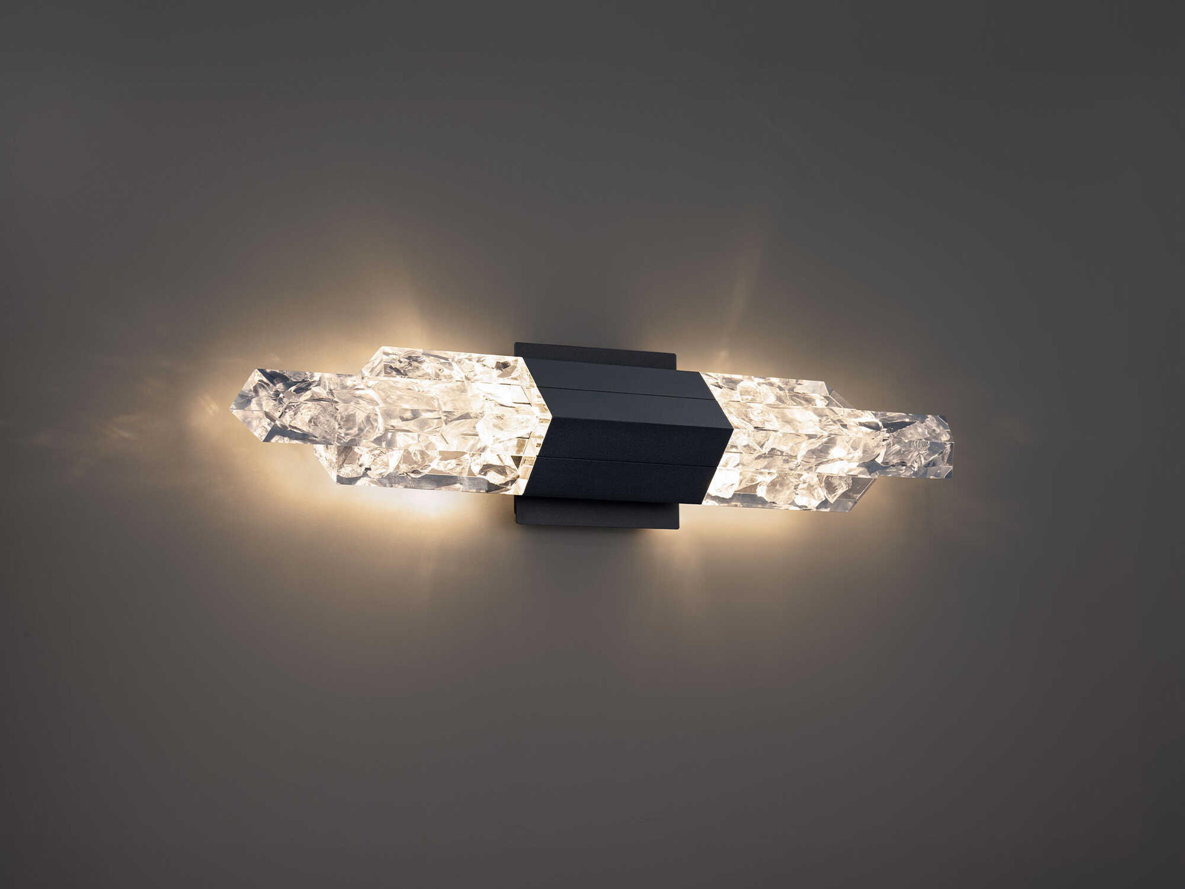 Modern Forms Montage 1-Light Black Vanity Light