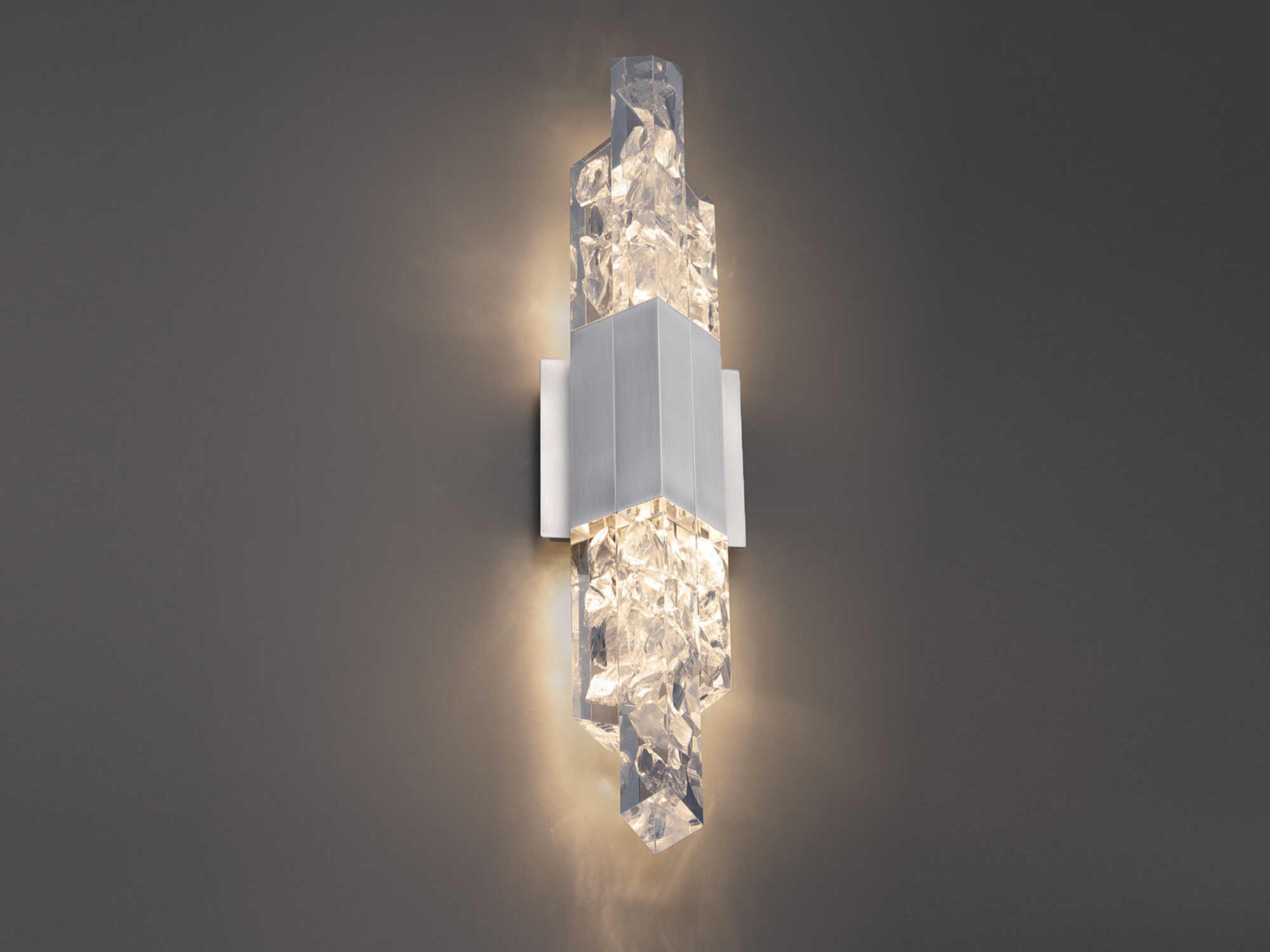 Modern Forms Montage 1-Light Brushed Nickel Vanity Light