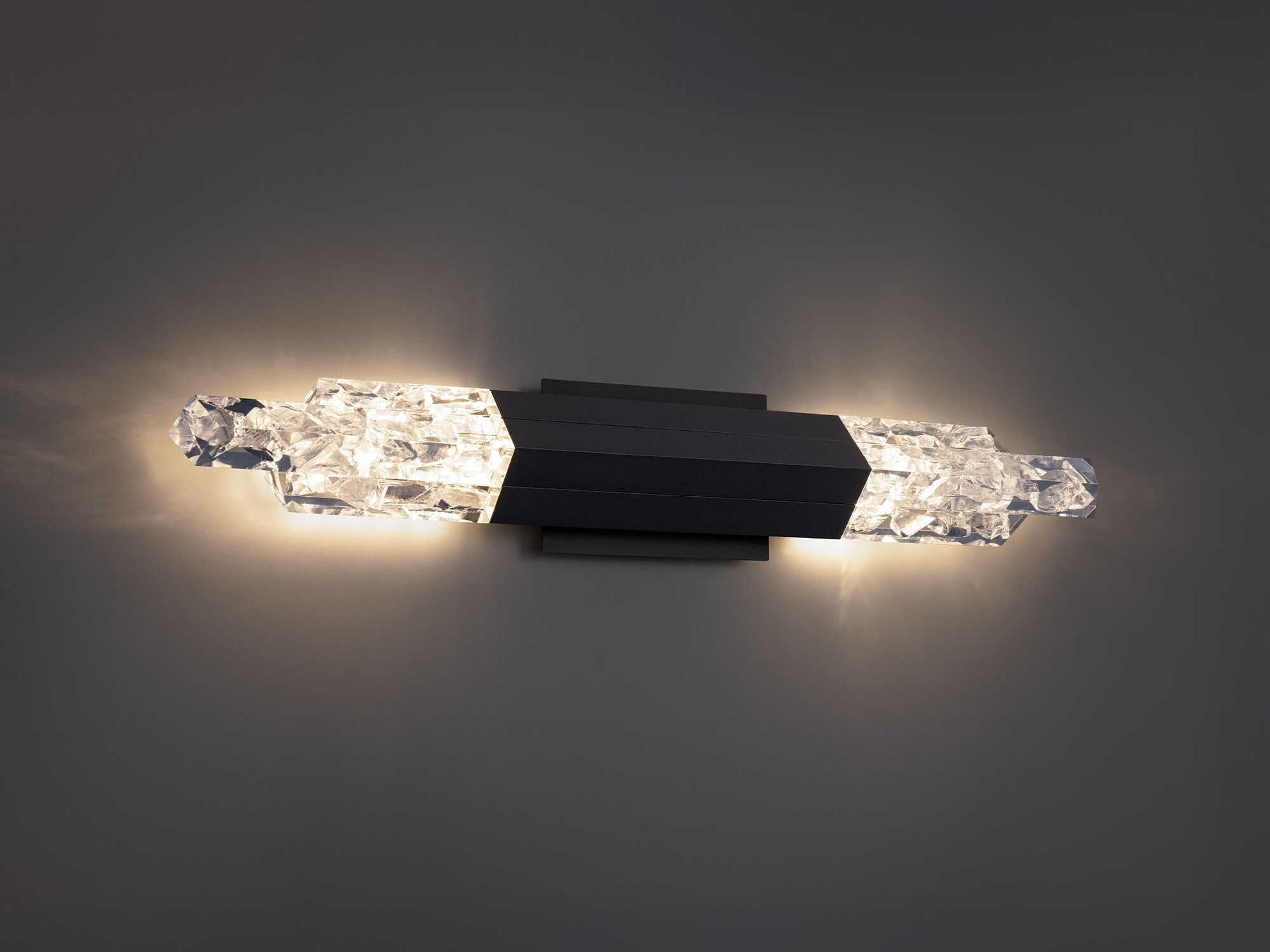 Modern Forms Montage 1-Light Black Vanity Light