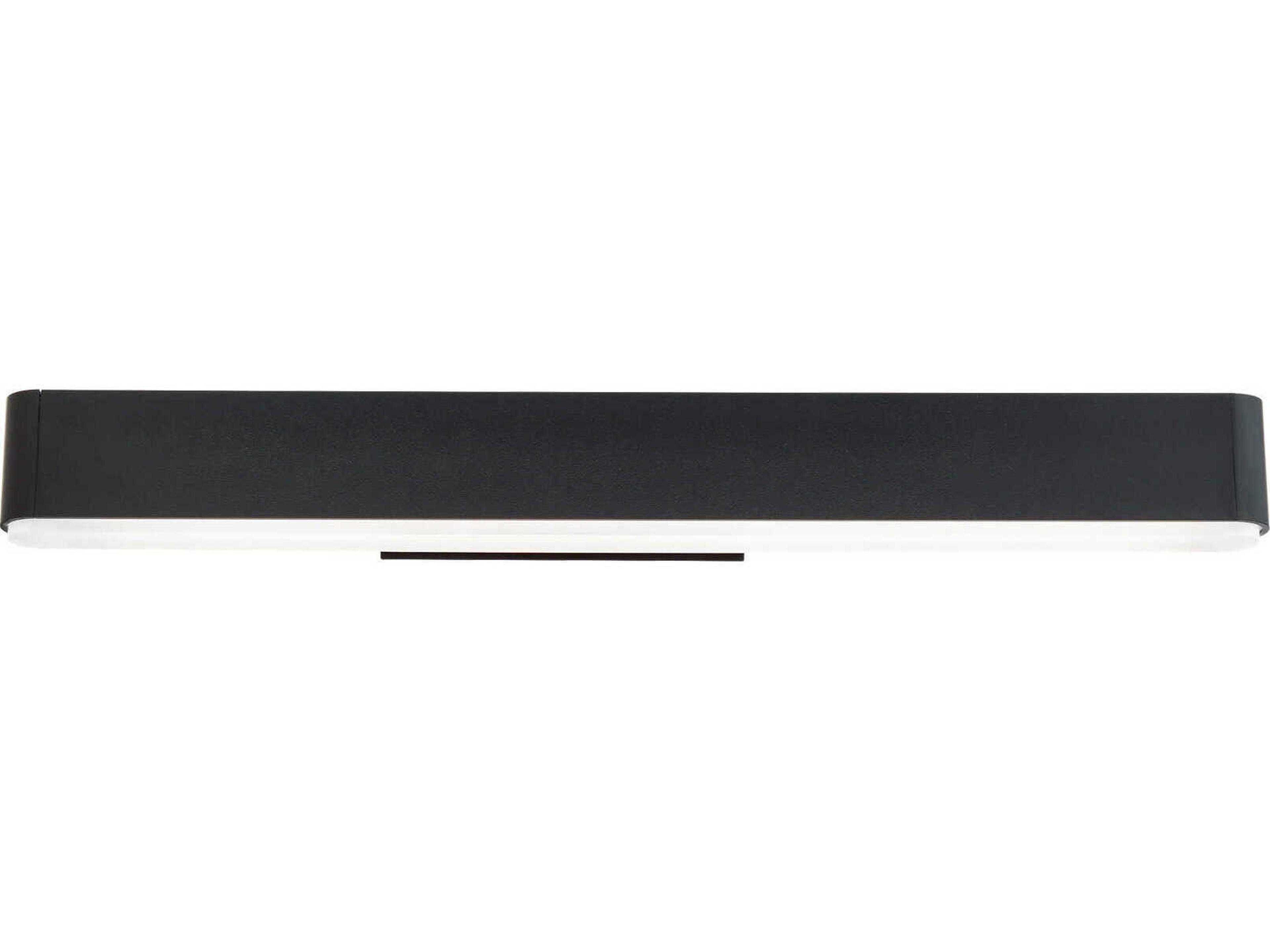 Modern Forms 1-Light Black LED Vanity Light