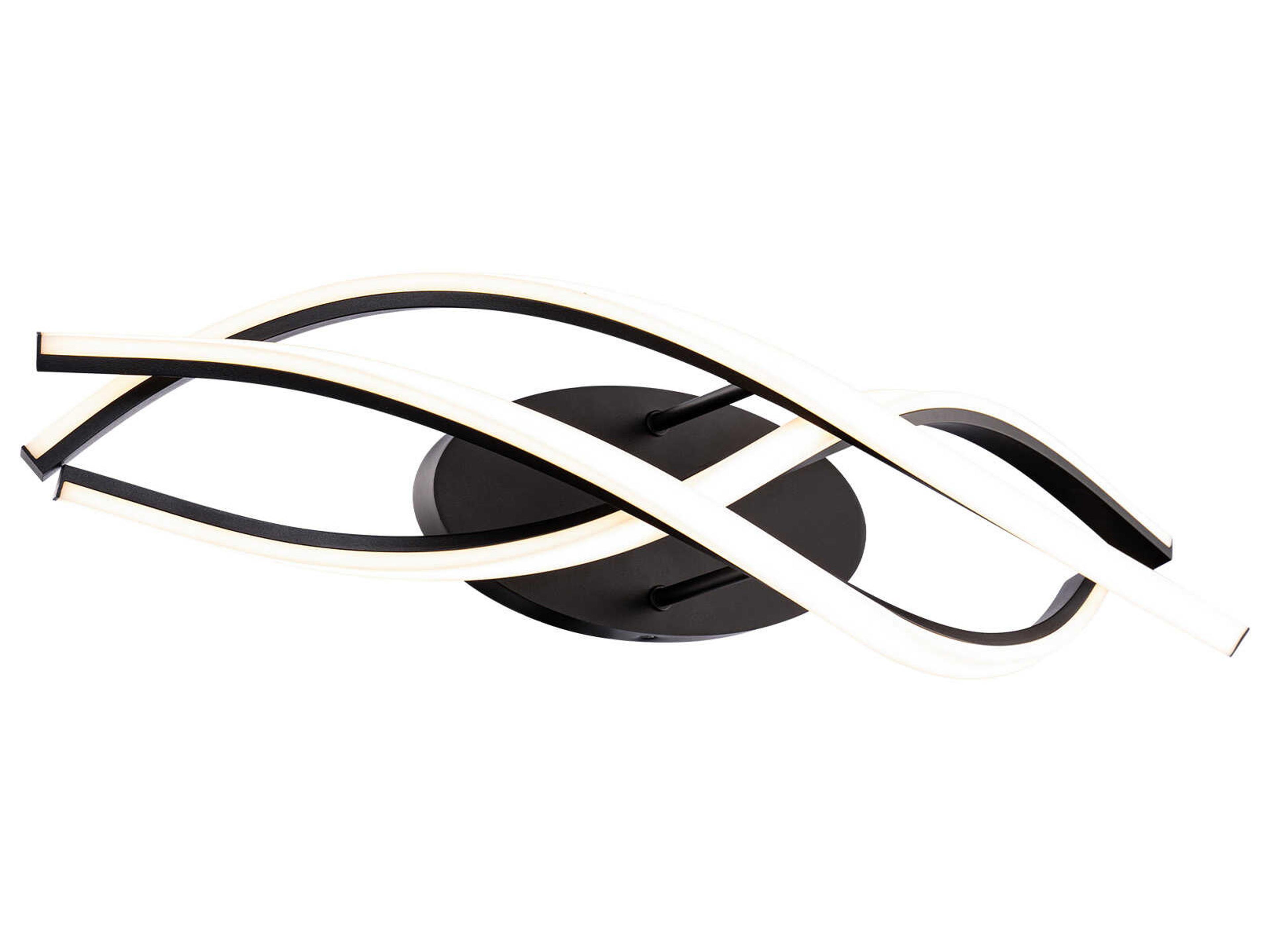 Lior 1-Light Black LED Vanity Light