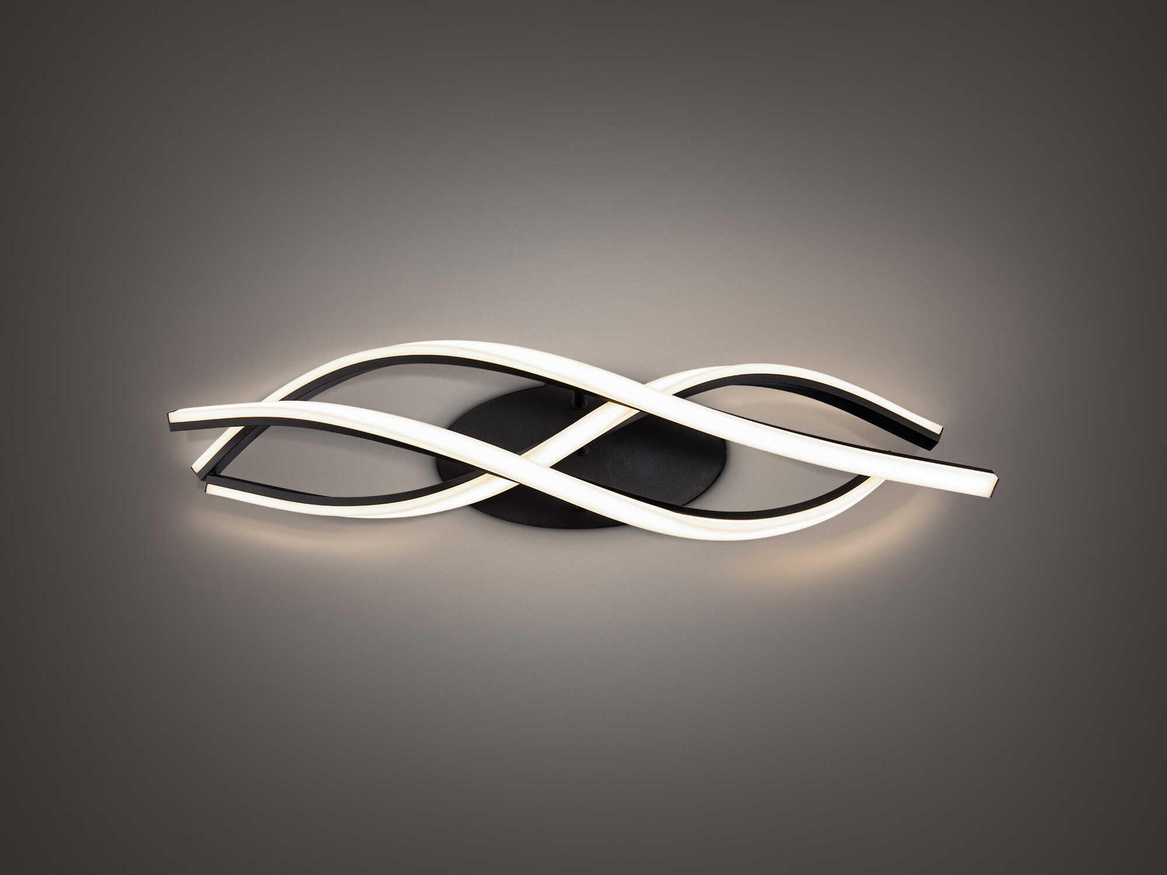 Modern Forms Lior 1-Light Black LED Vanity Light