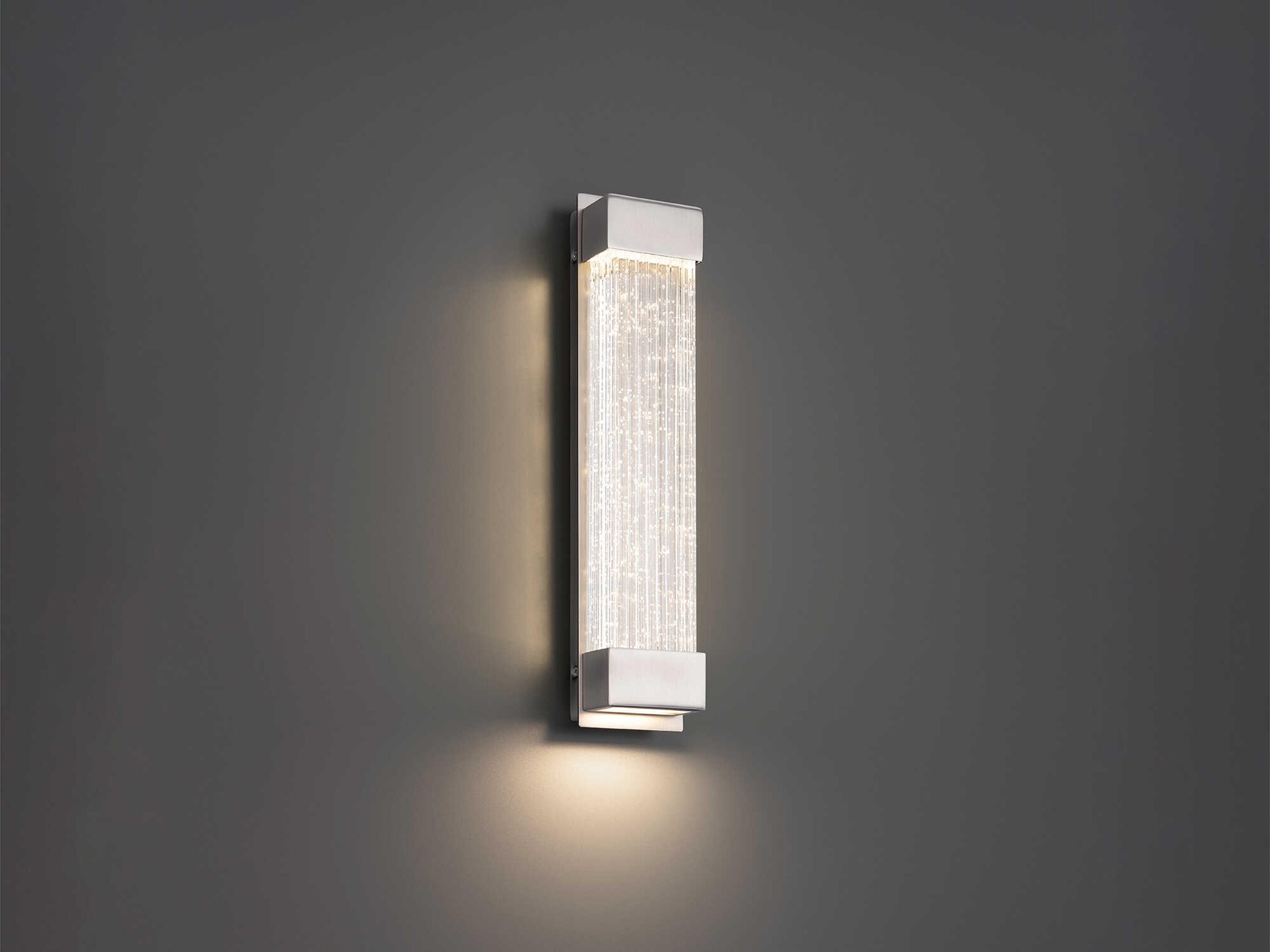 Modern Forms Tower 1-Light Brushed Nickel Vanity Light