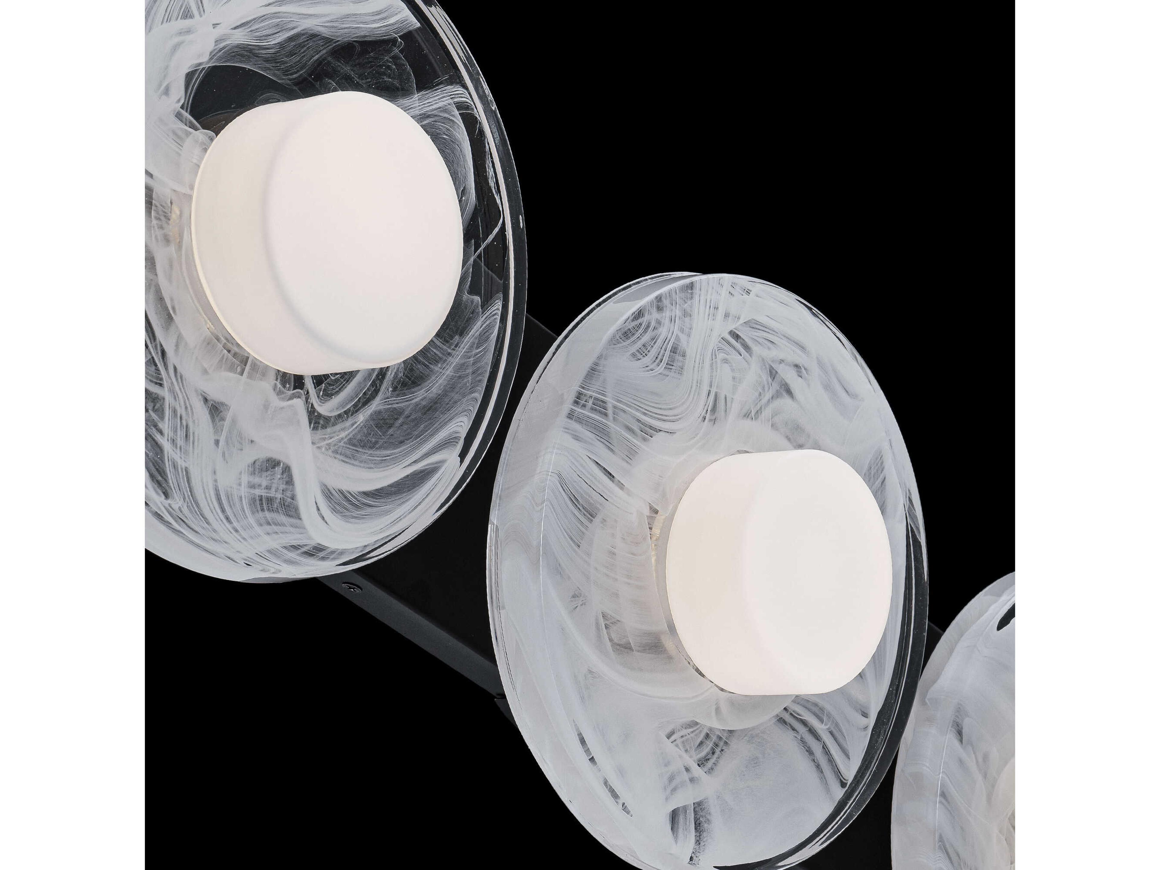 Modern Forms Fresco 4-Light Black Vanity Light