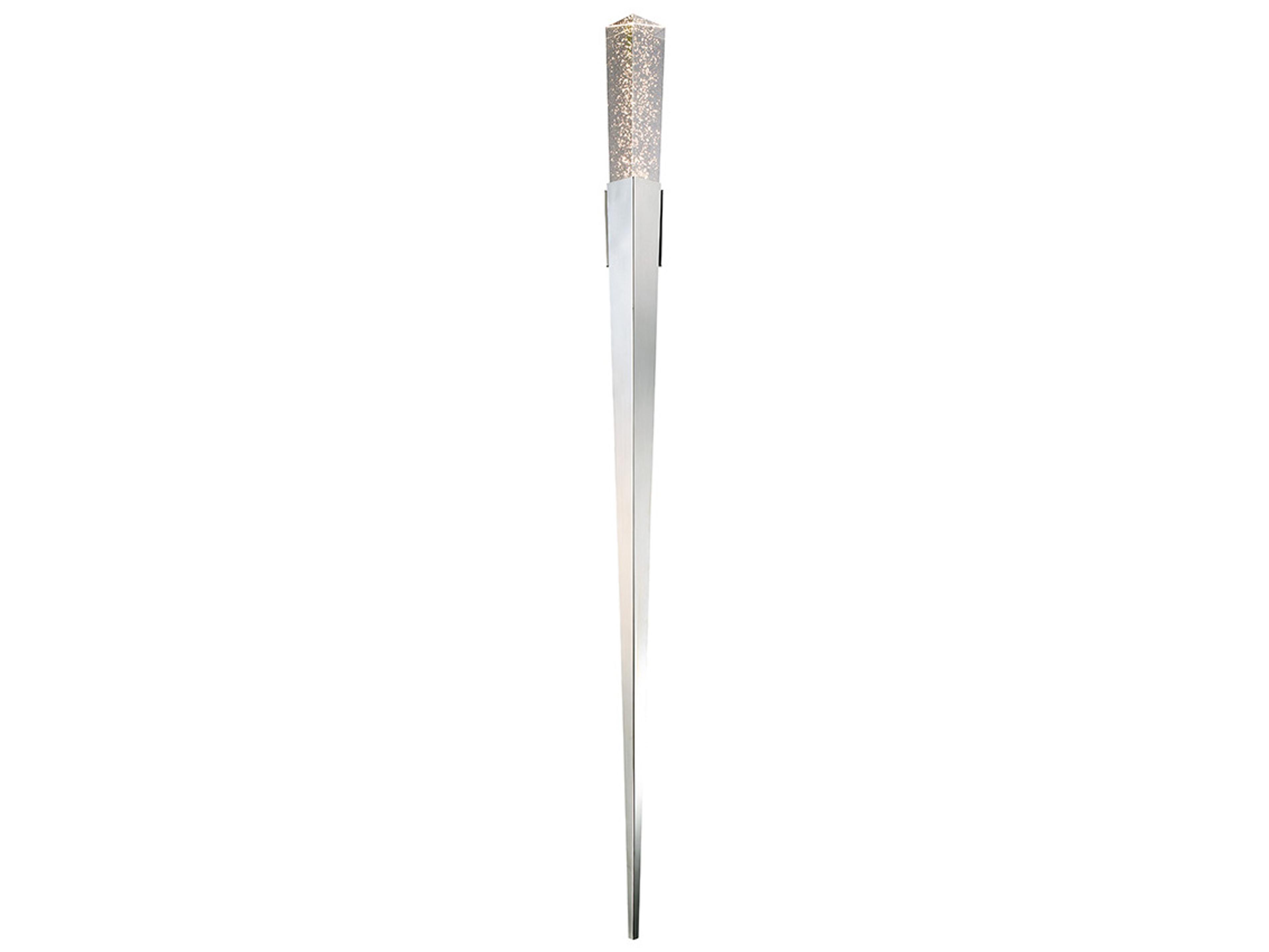 Modern Forms Elessar 1-Light Polished Nickel Glass LED Wall Sconce