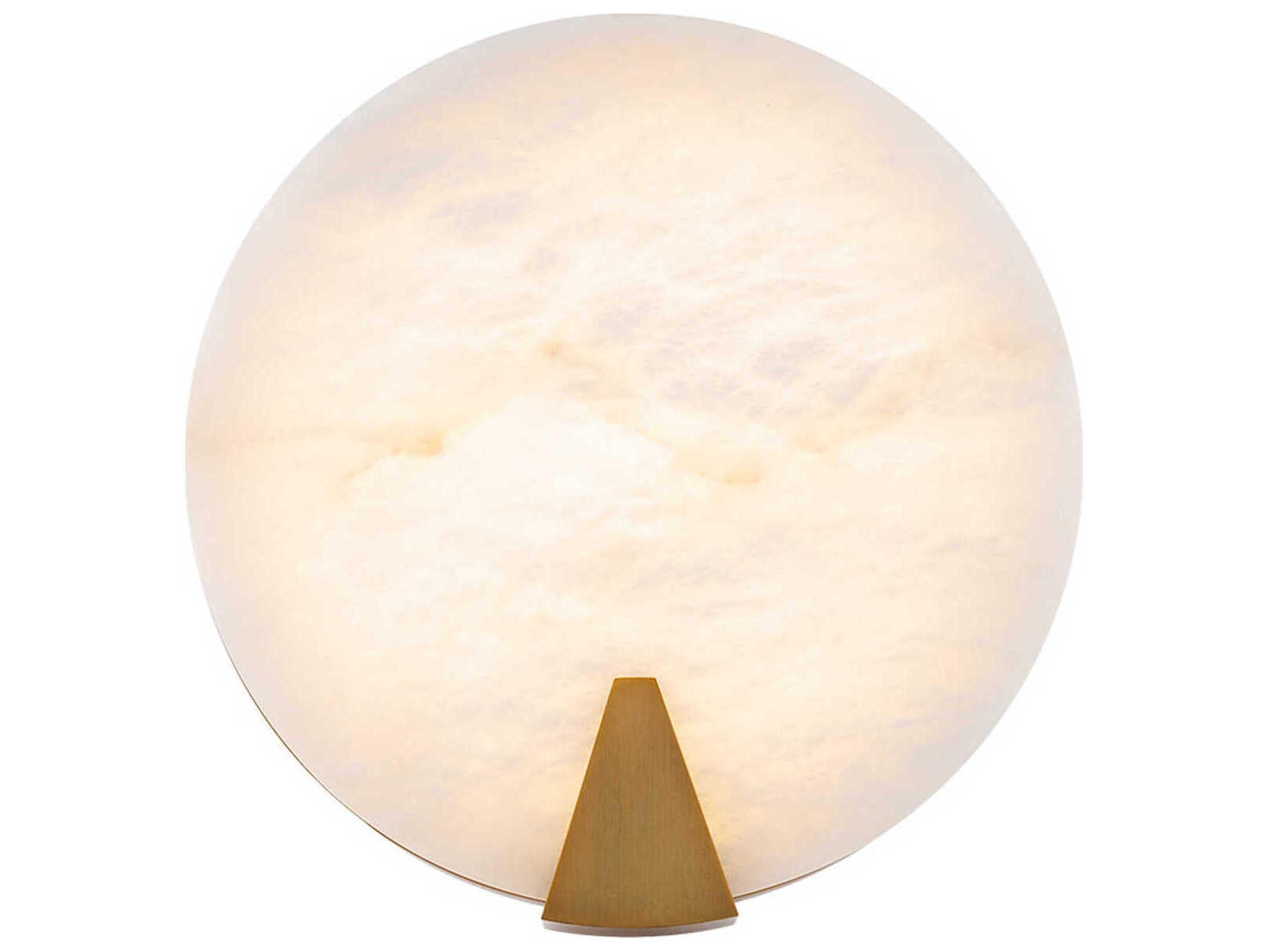 Modern Forms Ophelia 1-Light Aged Brass LED Wall Sconce