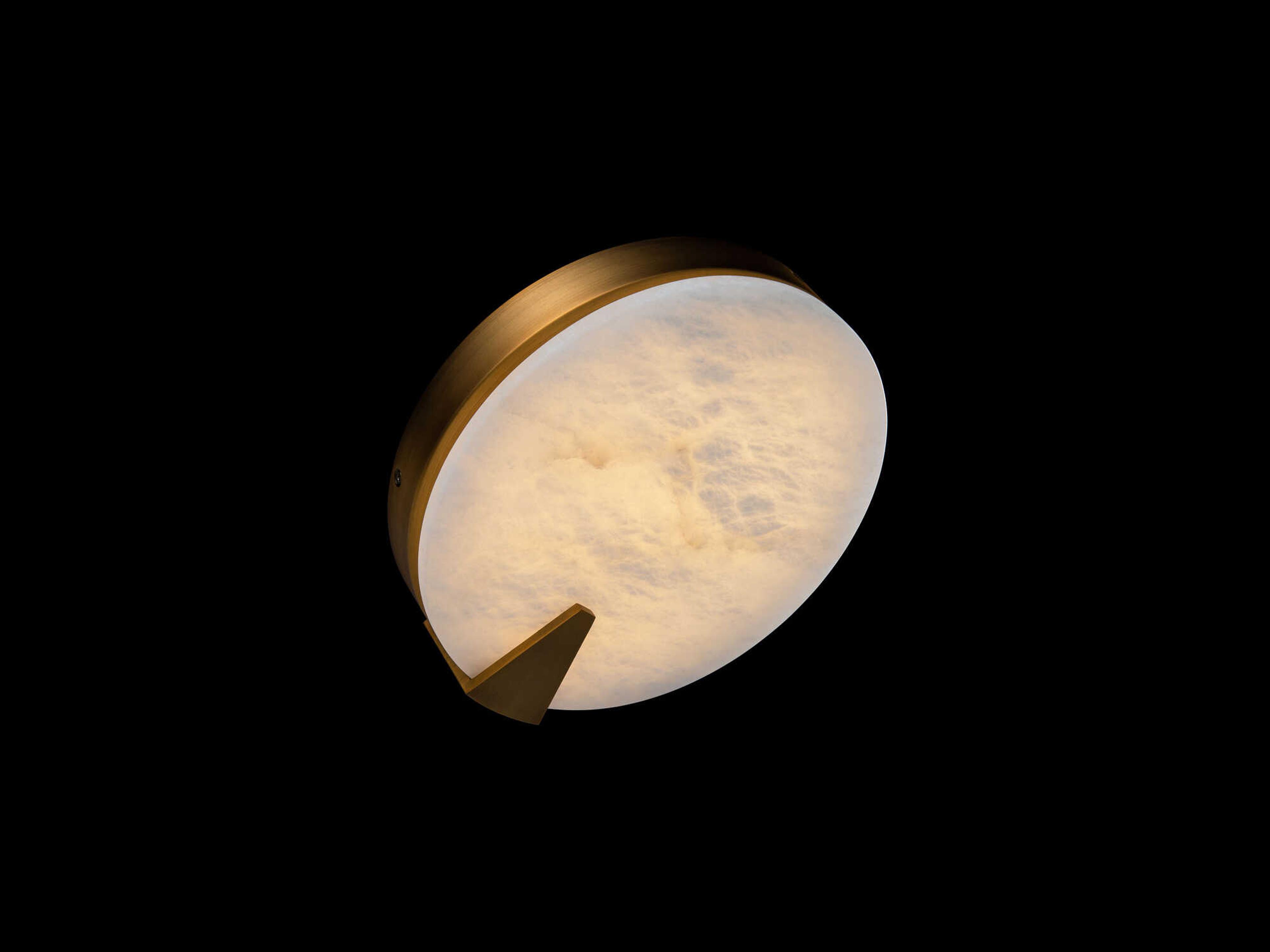 Modern Forms Ophelia 1-Light Aged Brass LED Wall Sconce