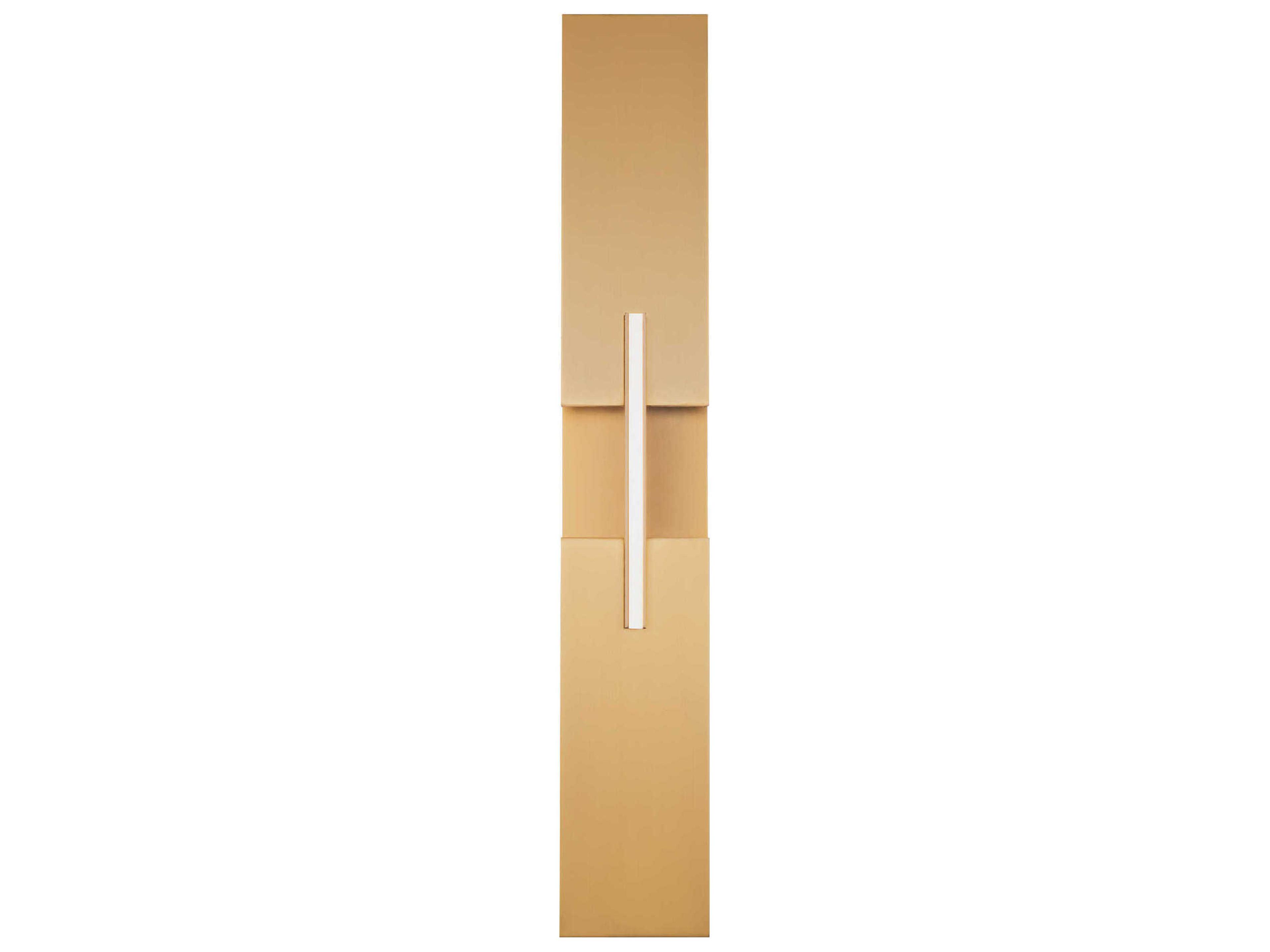 Modern Forms Amari 4-Light Aged Brass LED Wall Sconce
