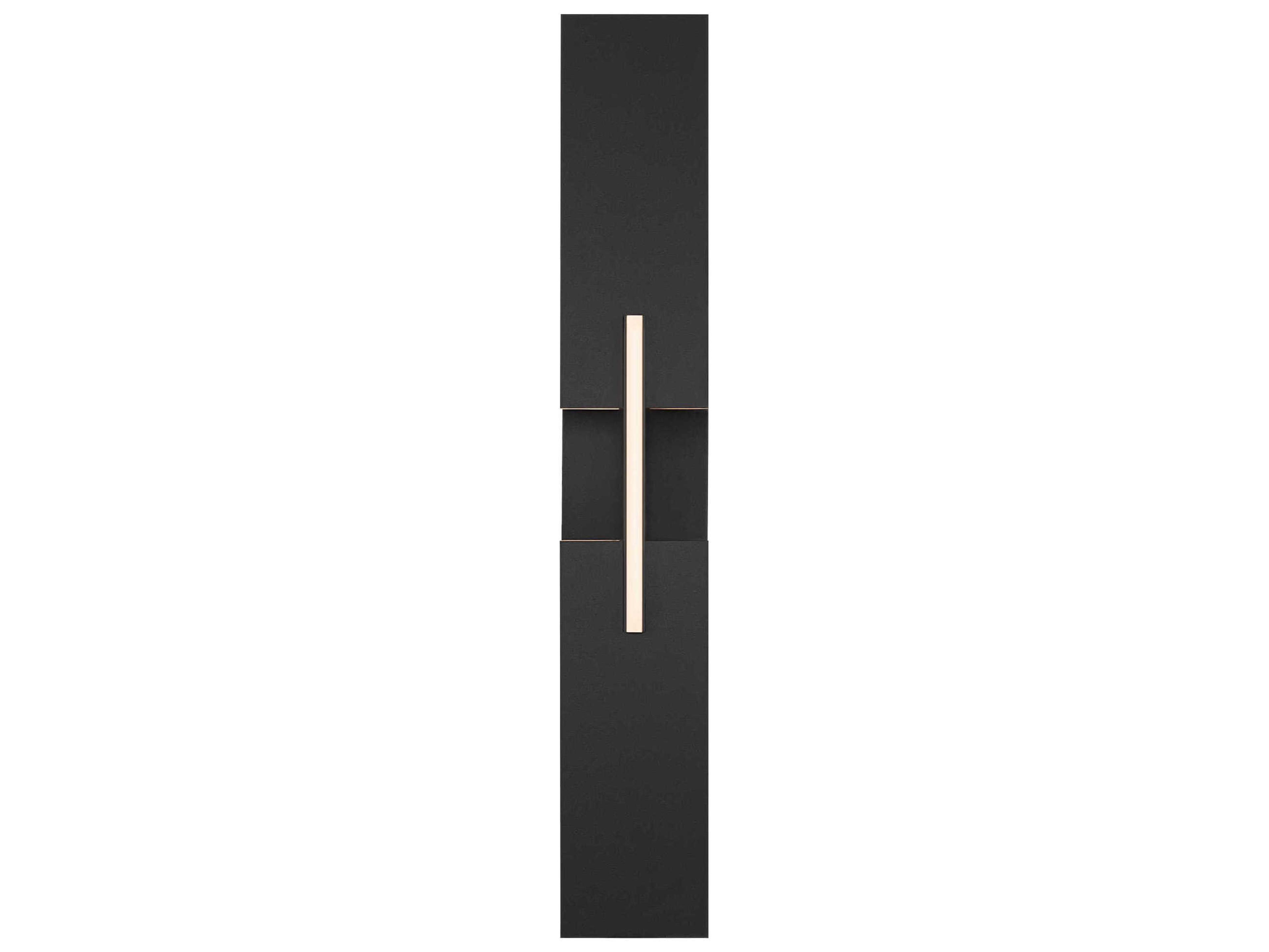 Modern Forms Amari 4-Light Black LED Wall Sconce