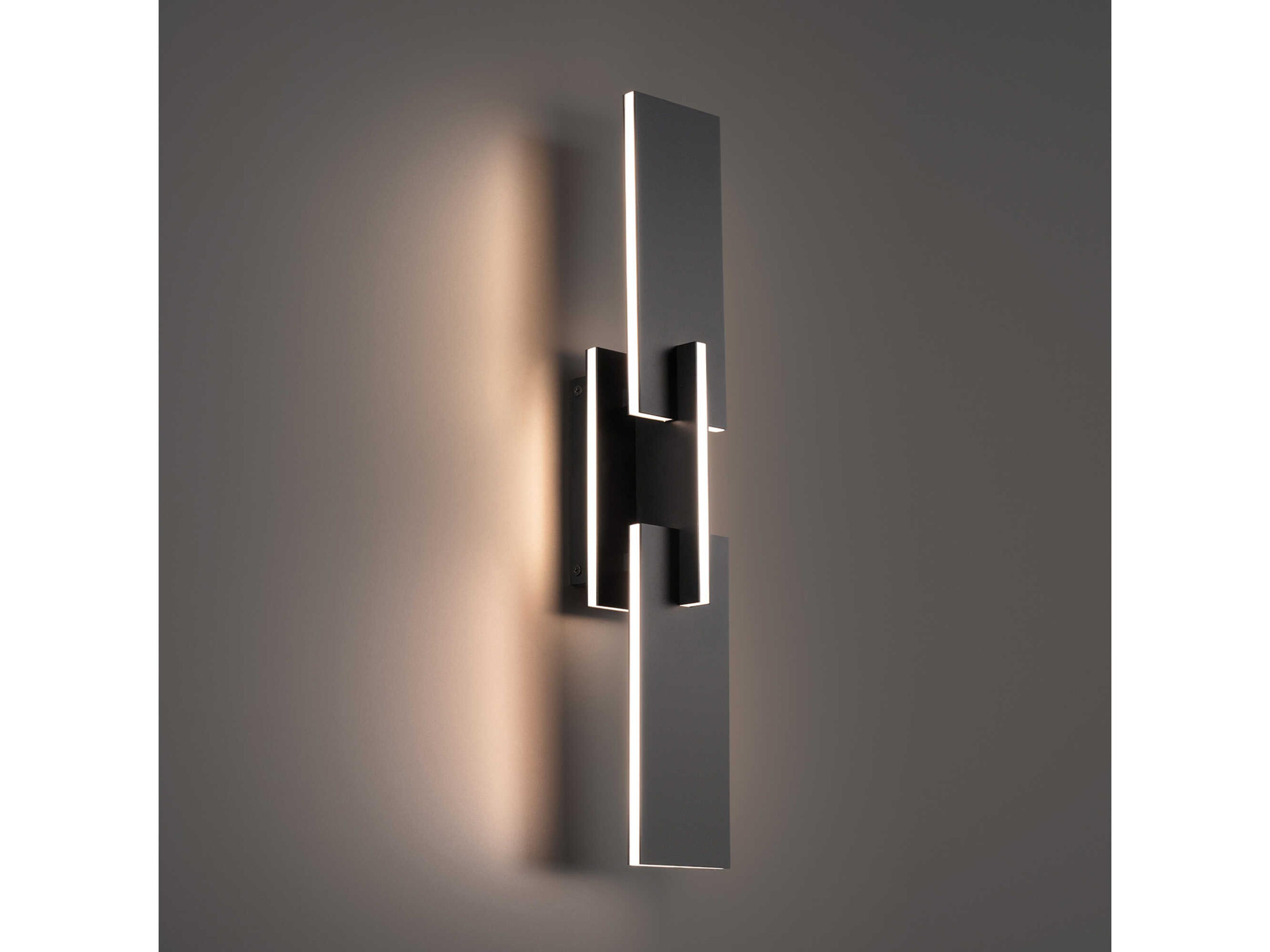Modern Forms Amari 4-Light Black LED Wall Sconce