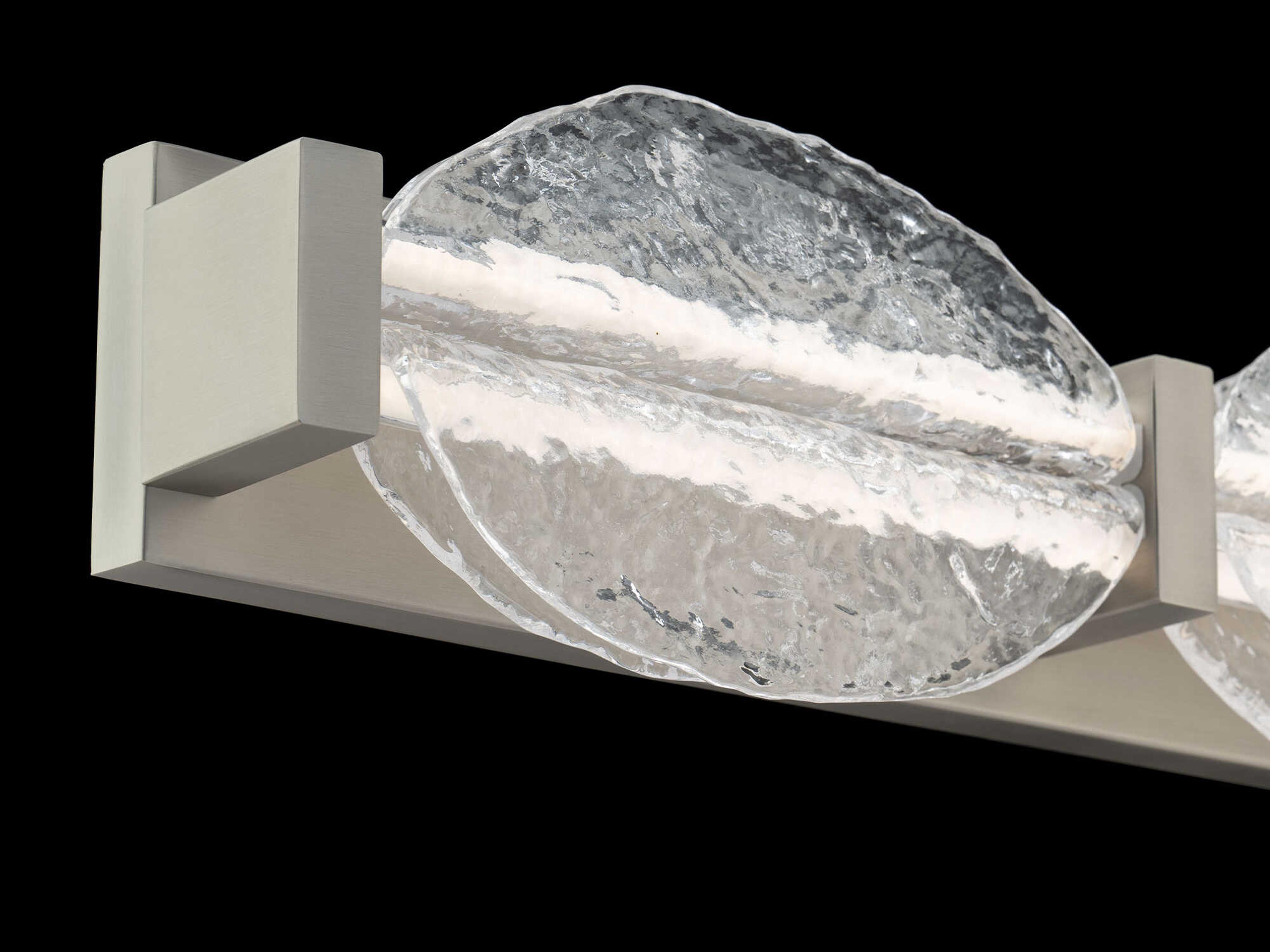 Modern Forms Deco 3-Light Brushed Nickel Vanity Light