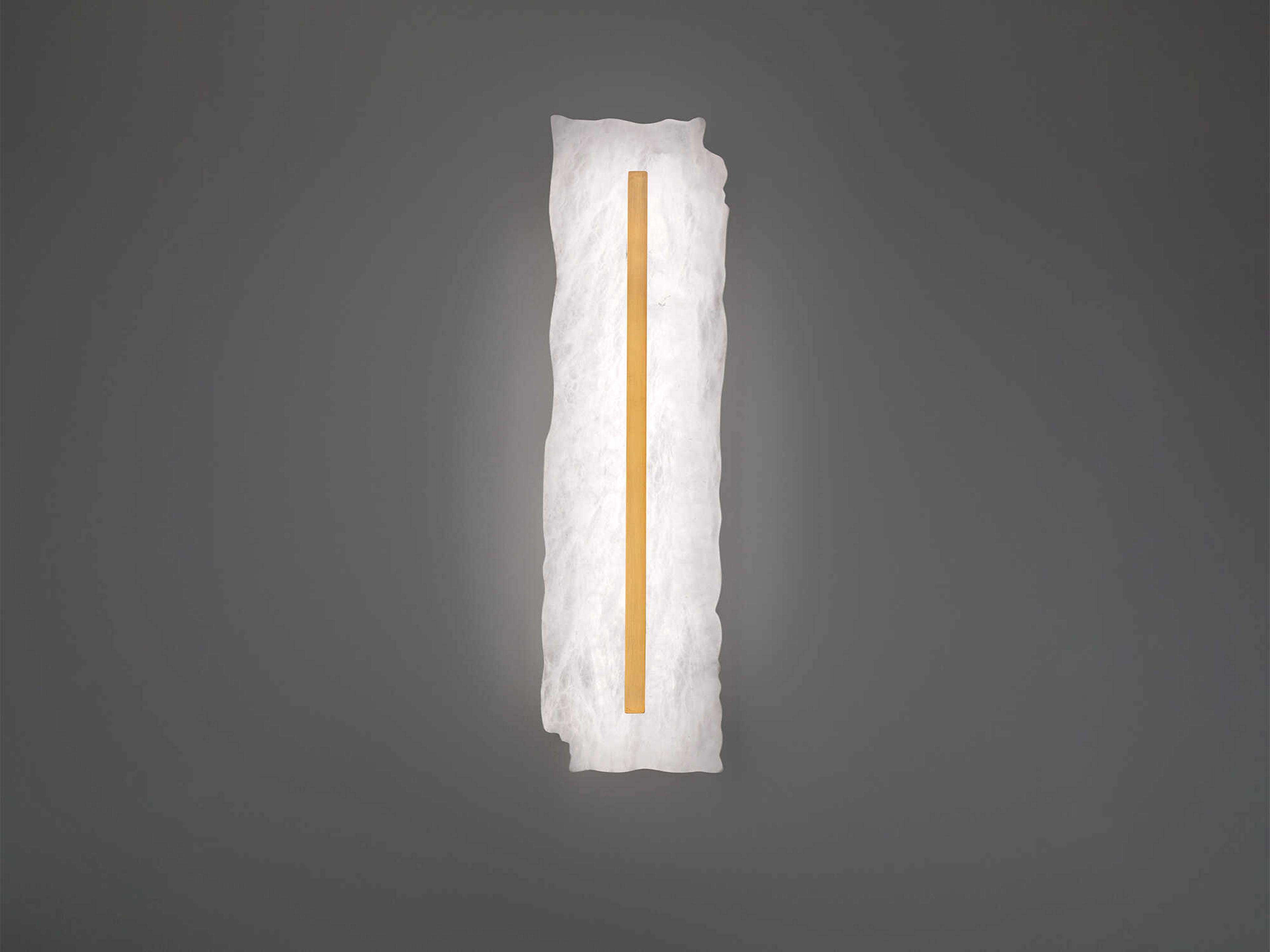 Modern Forms Taffeta 1-Light Aged Brass Wall Sconce