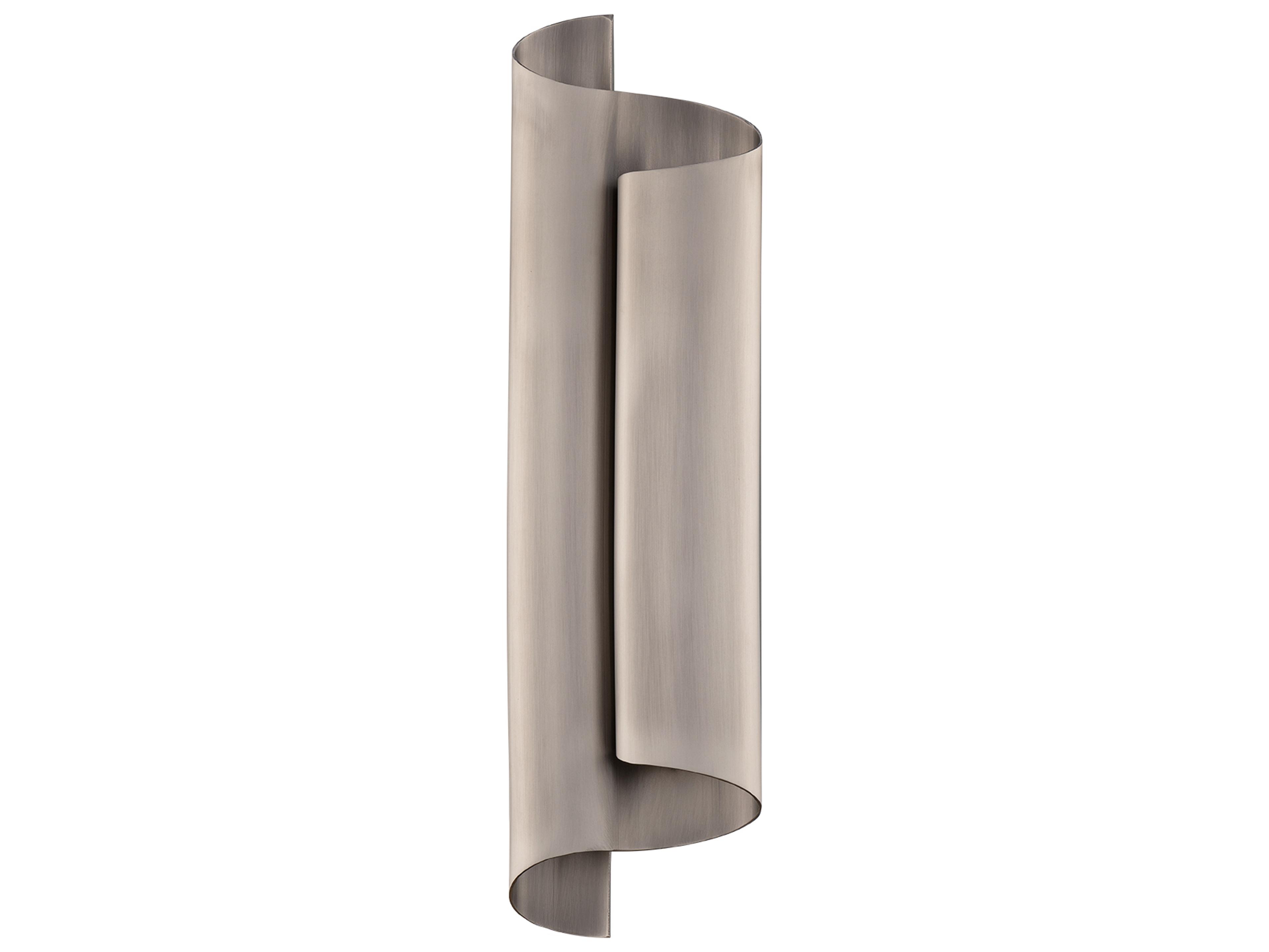 Pirouette 1-Light Brushed Nickel Wall Sconce