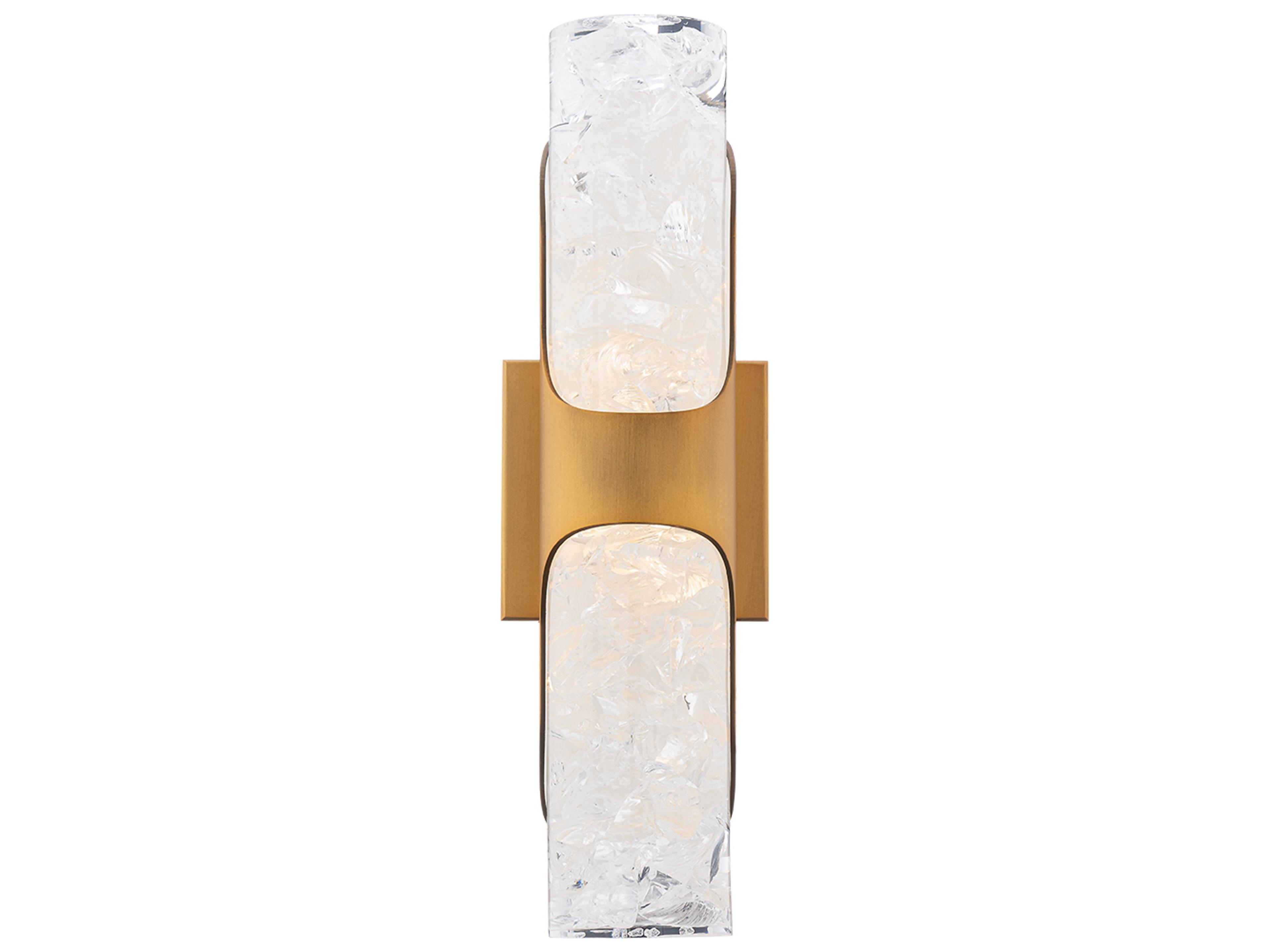 Modern Forms Royce 1-Light Aged Brass Wall Sconce