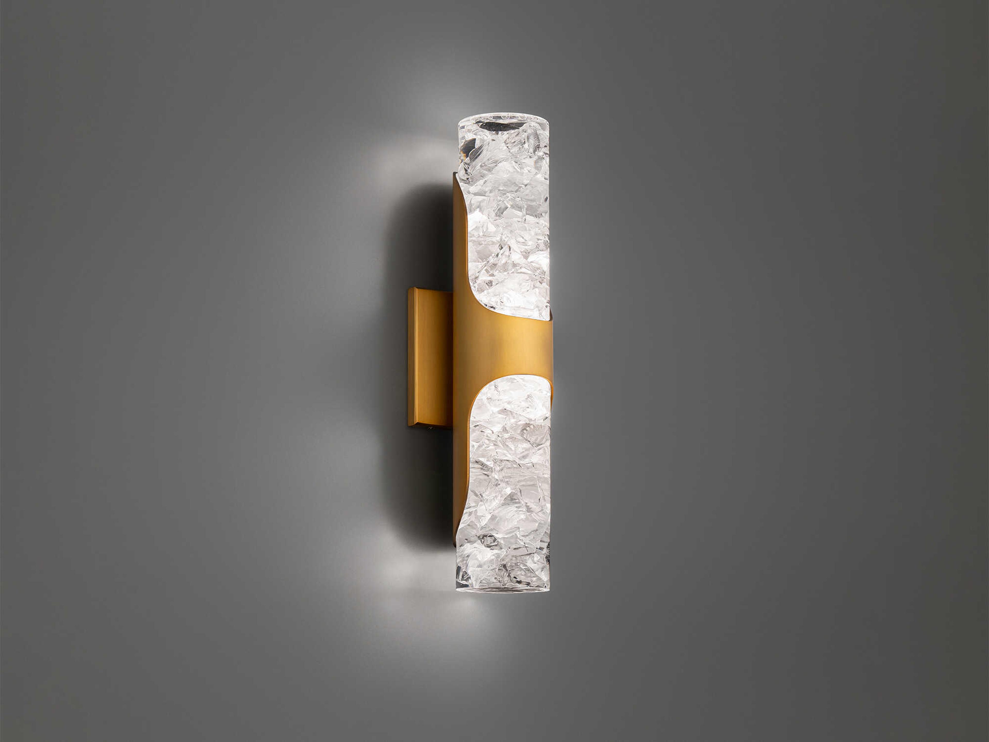 Modern Forms Royce 1-Light Aged Brass Wall Sconce