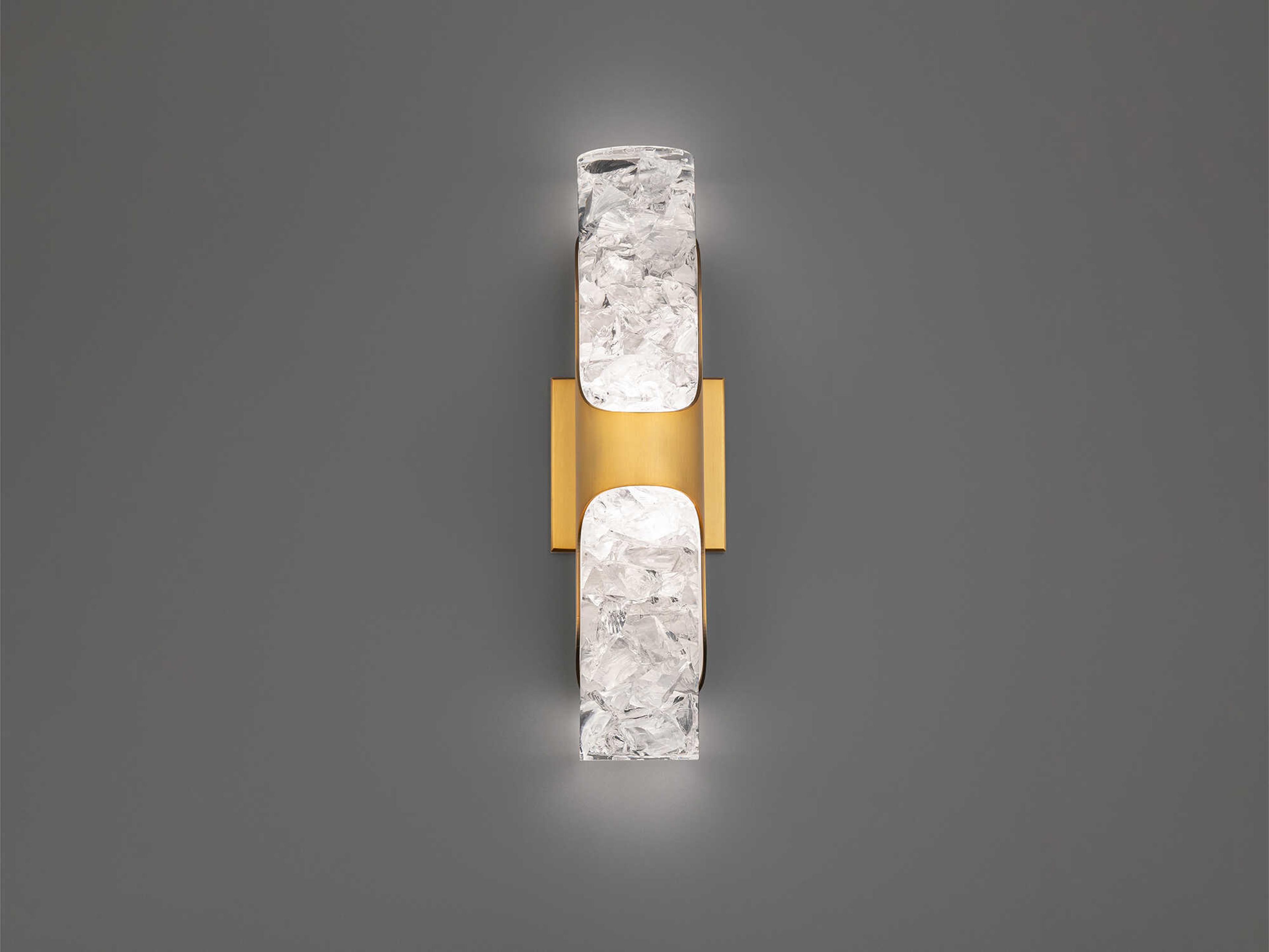 Modern Forms Royce 1-Light Aged Brass Wall Sconce