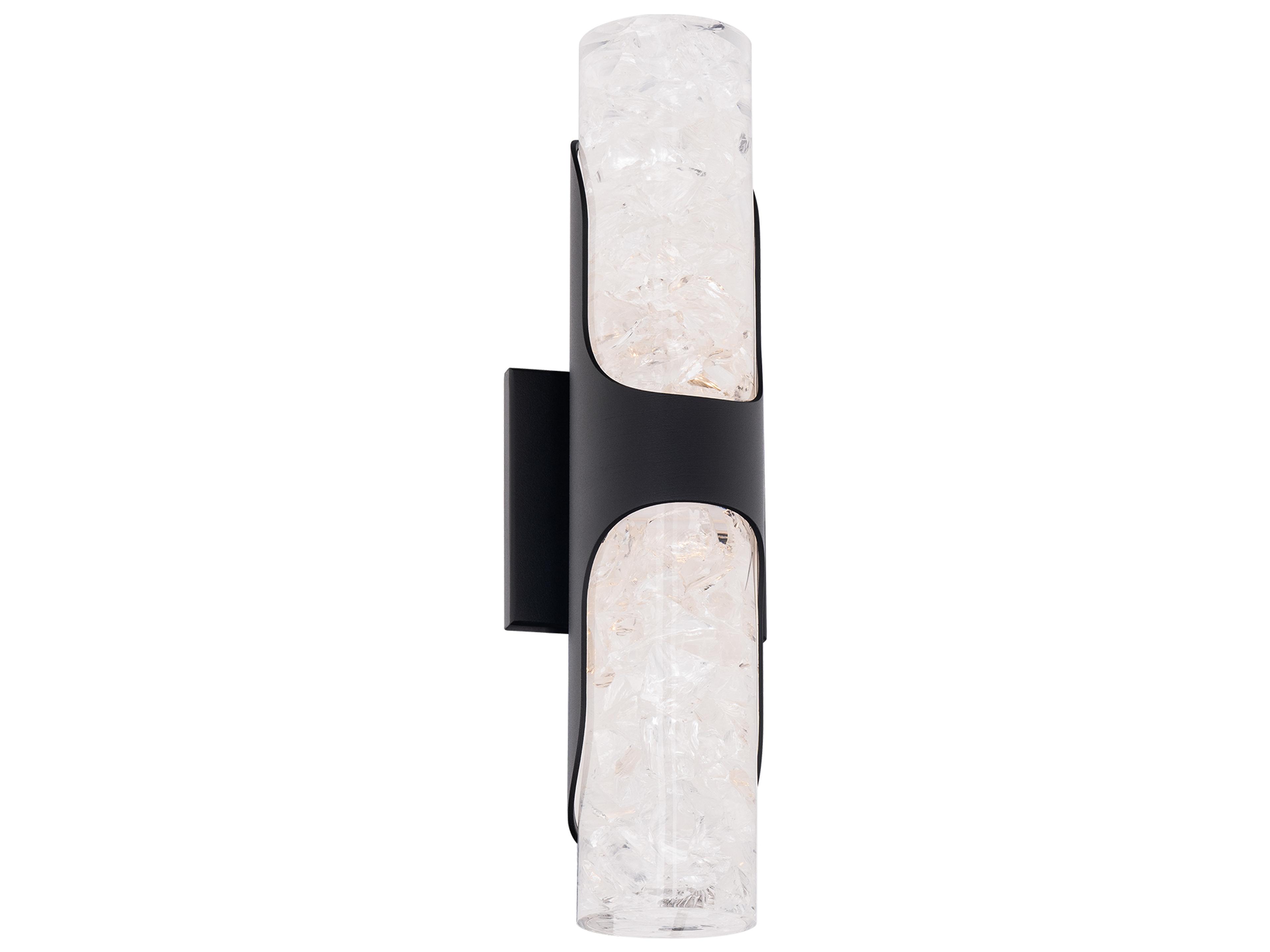 Modern Forms Royce 1-Light Black Wall Sconce