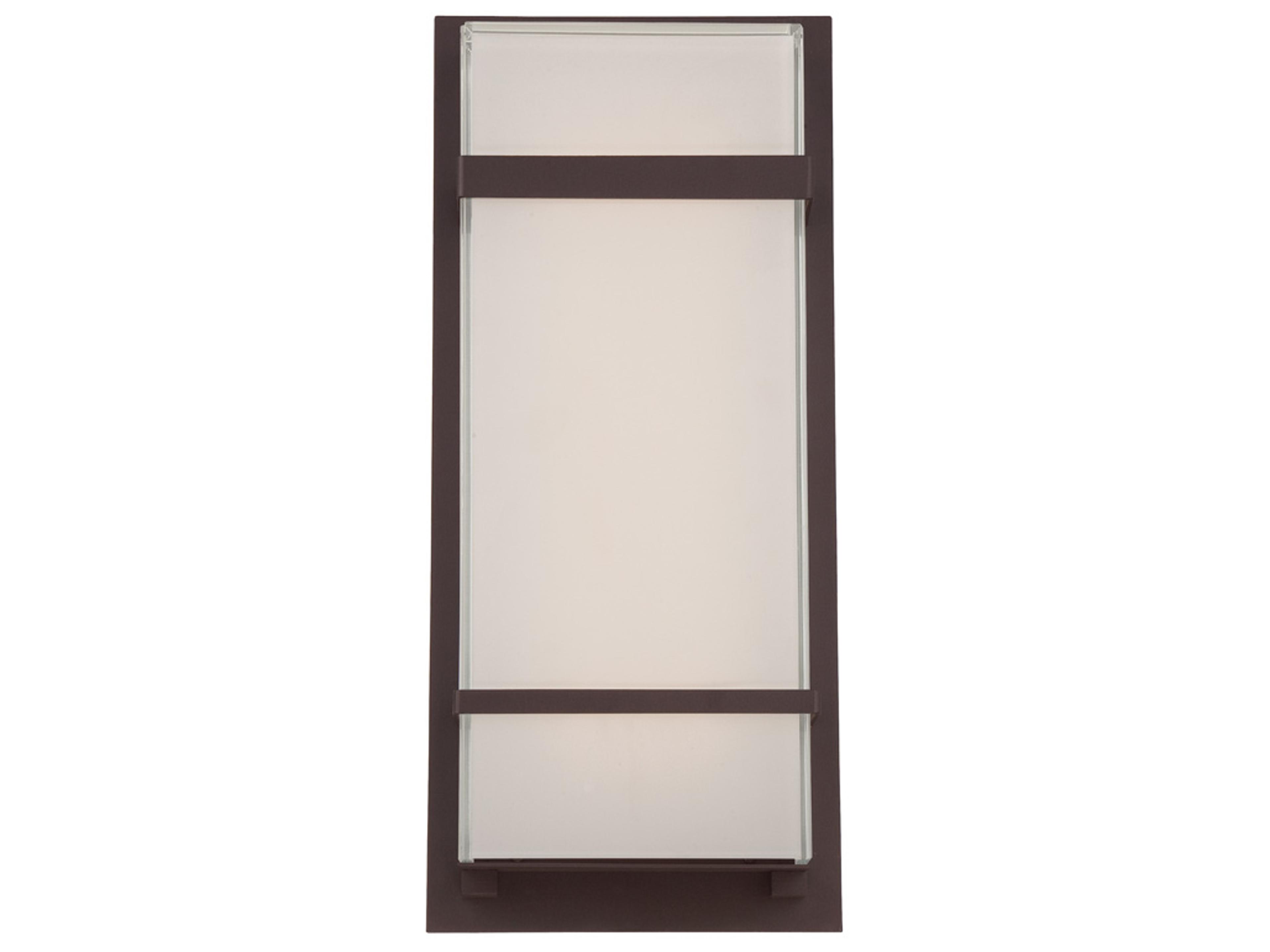 Phantom Outdoor LED Wall Sconce Bronze